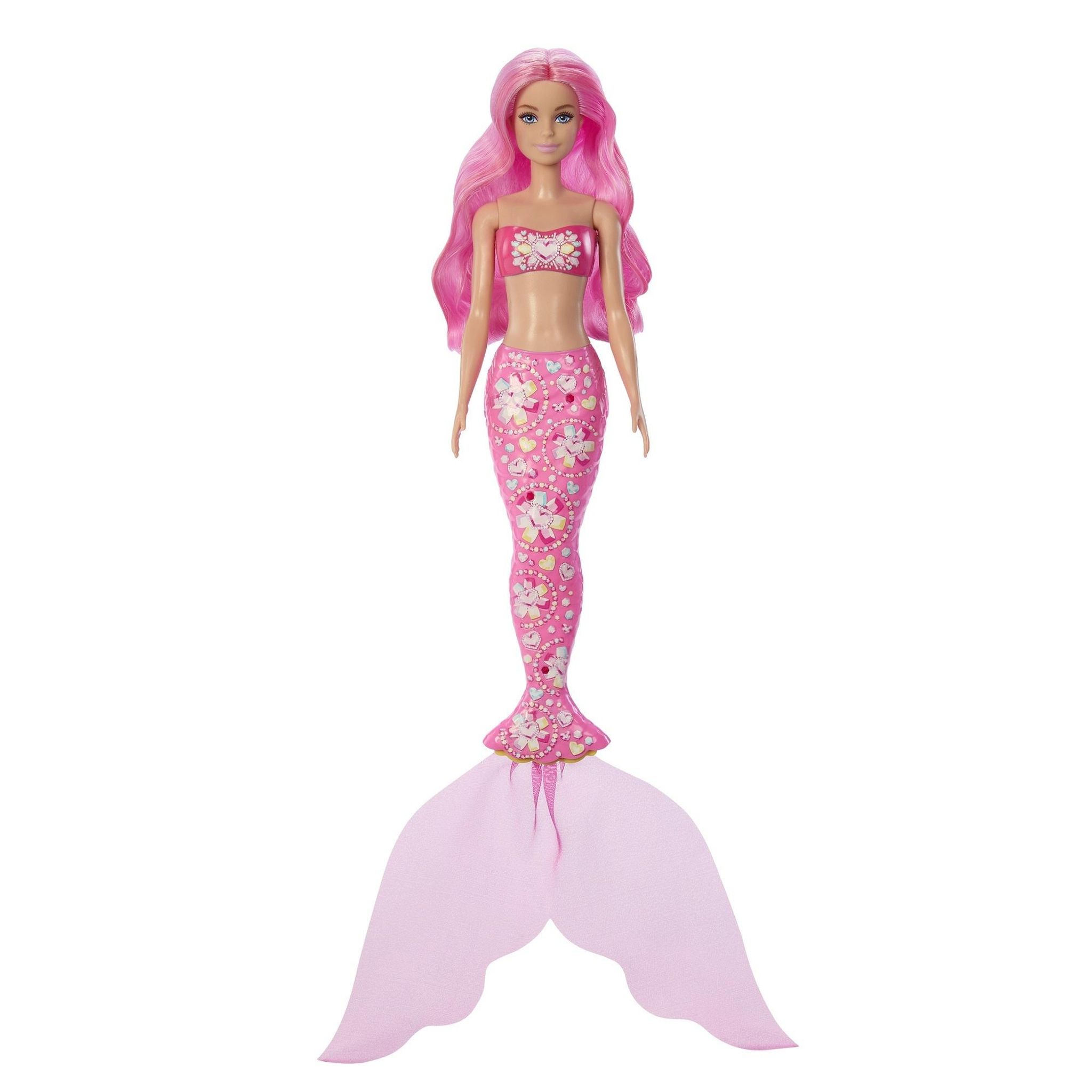 Voir la diapositive 9 : MATTEL Poupée Barbie Color Reveal Sirene