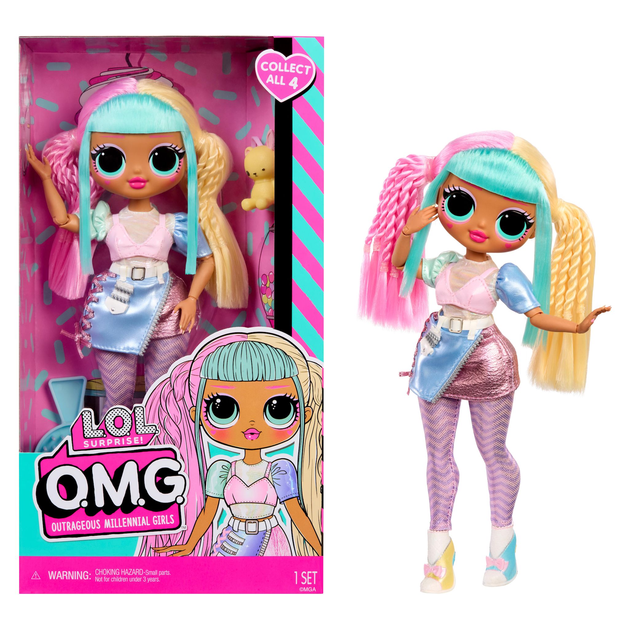 Voir la diapositive 3 : MGA Poupée LOL OMG Candylicious