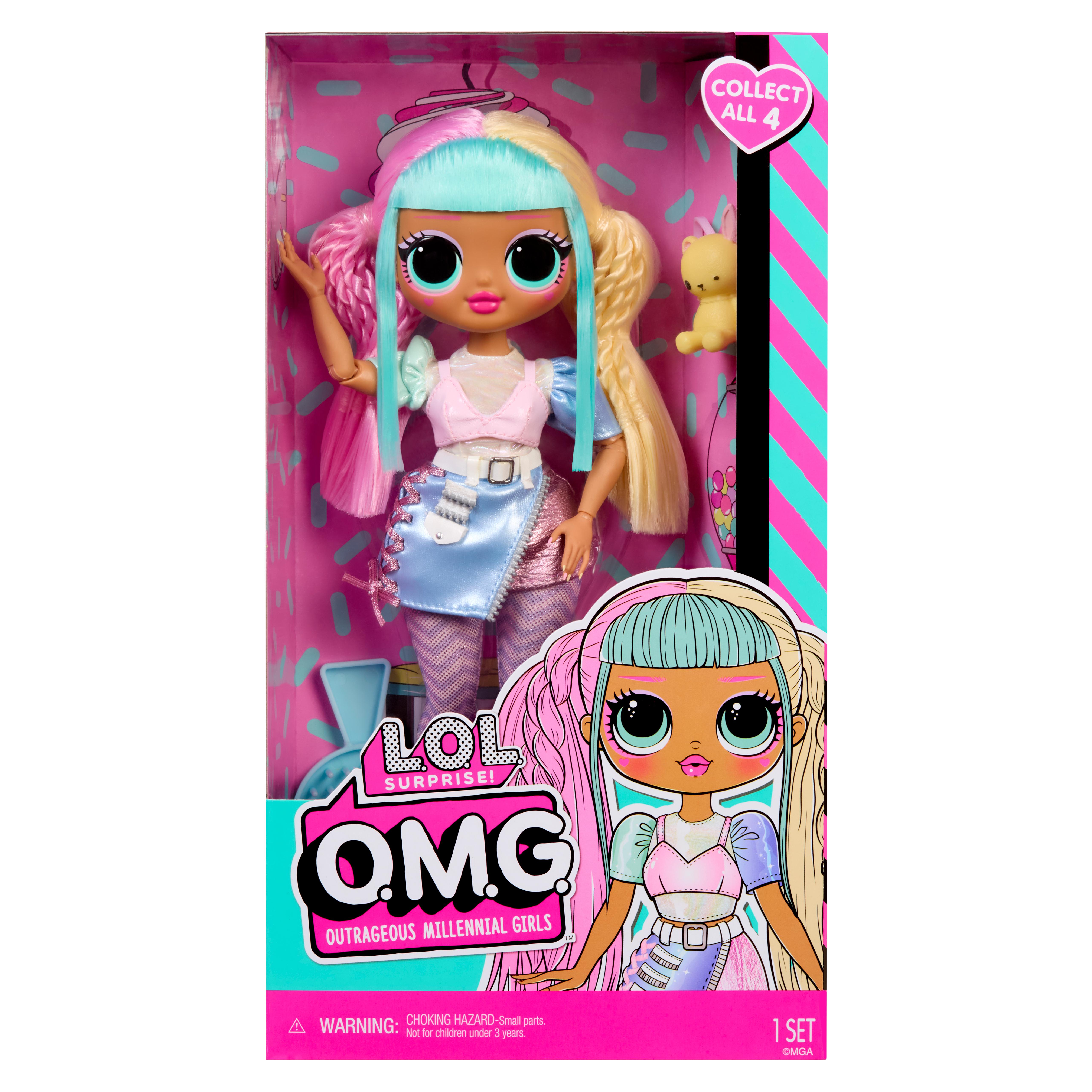 Voir la diapositive 4 : MGA Poupée LOL OMG Candylicious