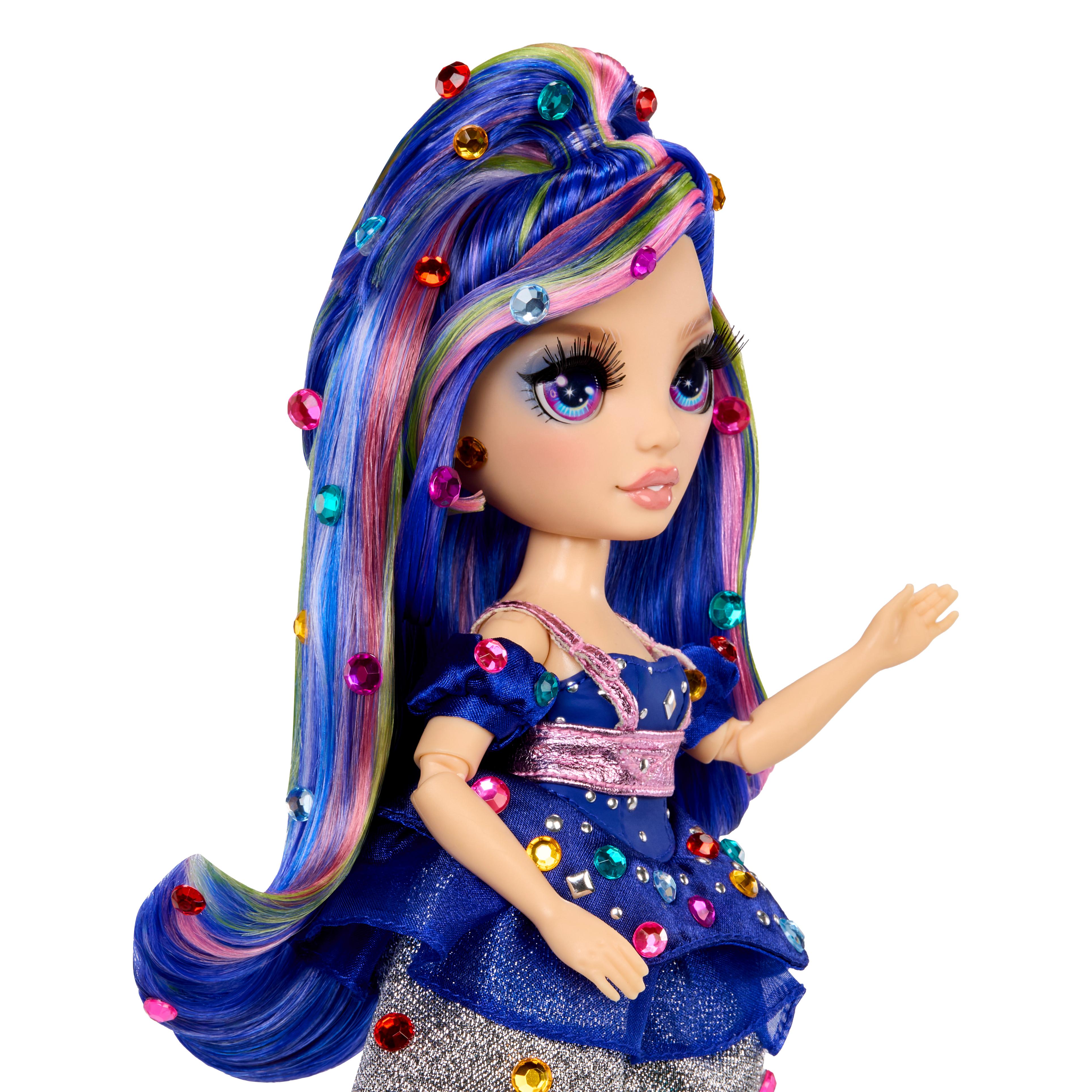 Voir la diapositive 5 : MGA Poupée Rainbow High Fashion - Bleu