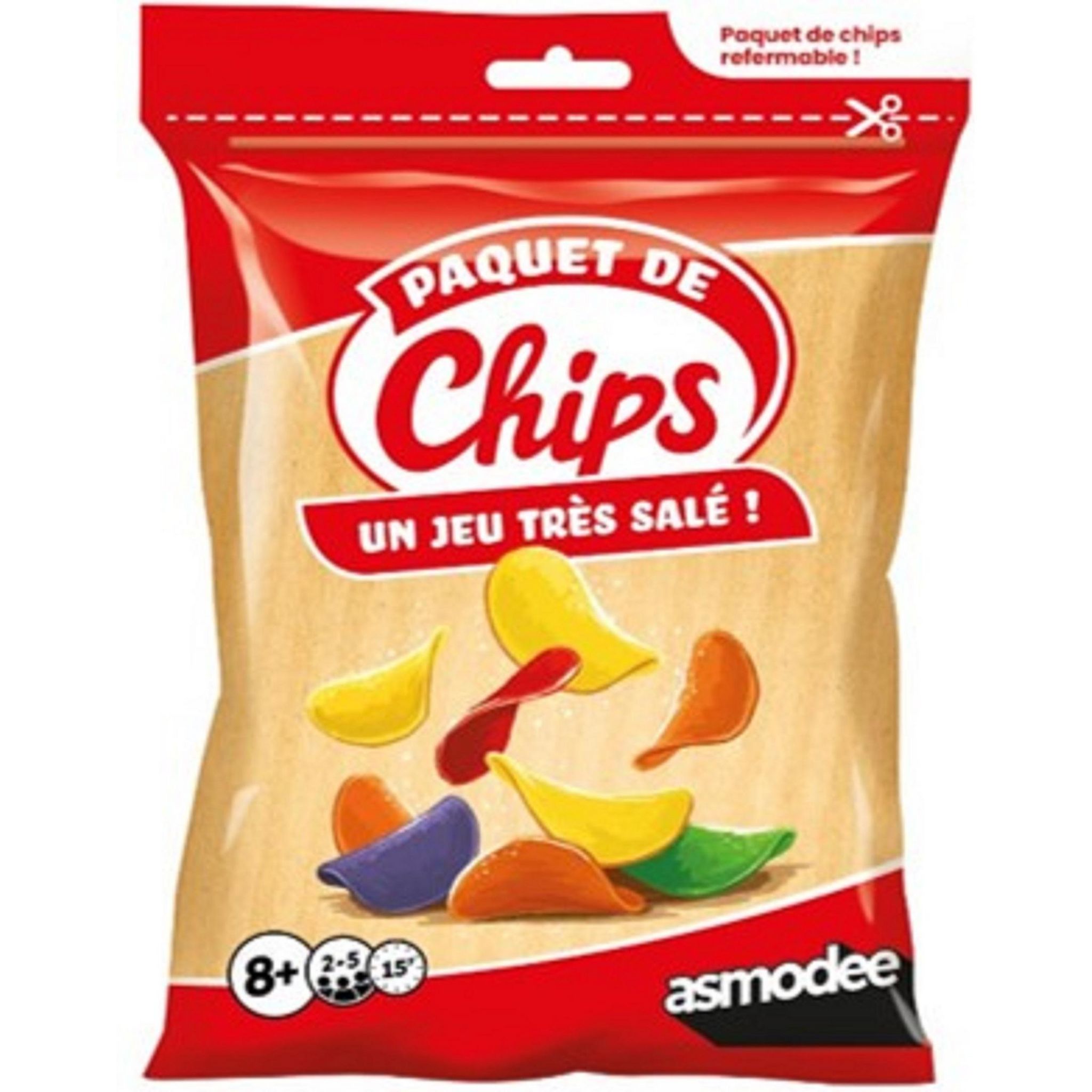 ASMODEE Jeu Paquet de chips