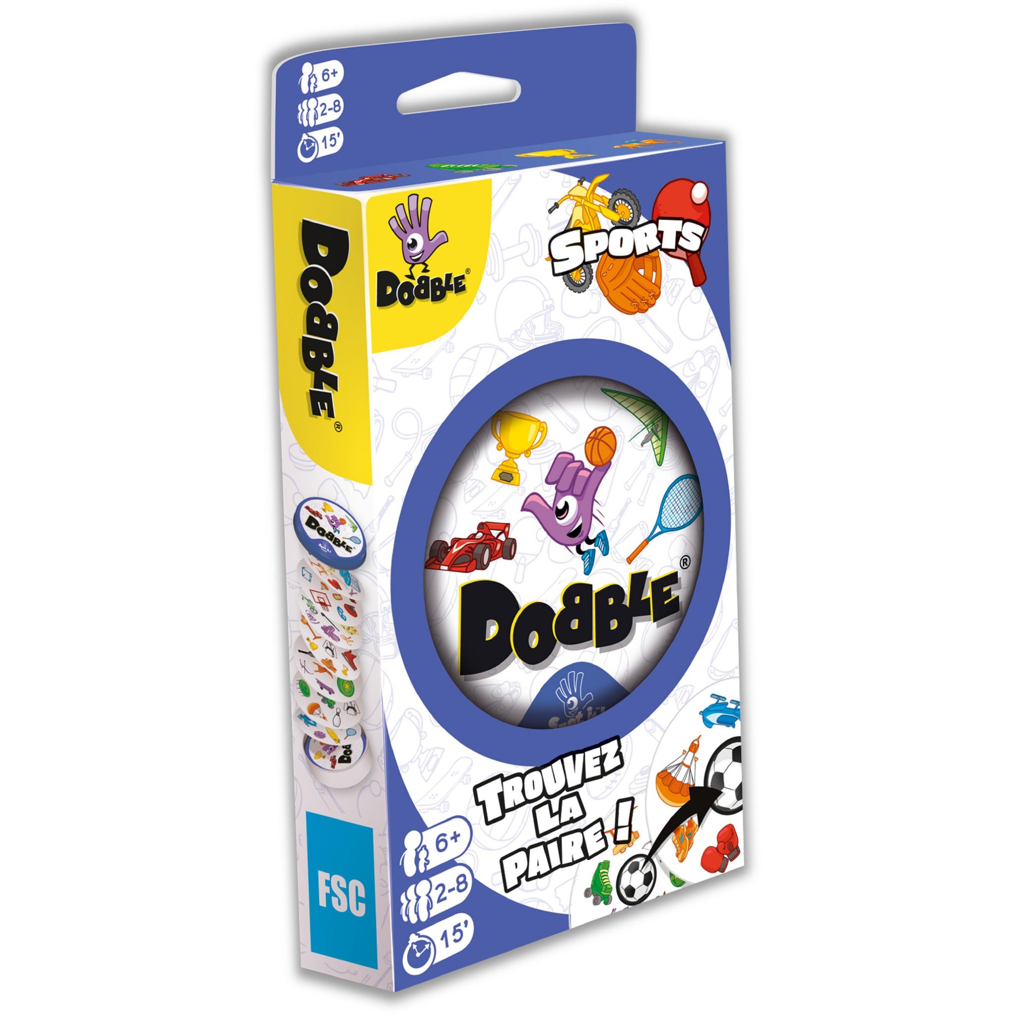 ASMODEE Jeu Dobble Sports