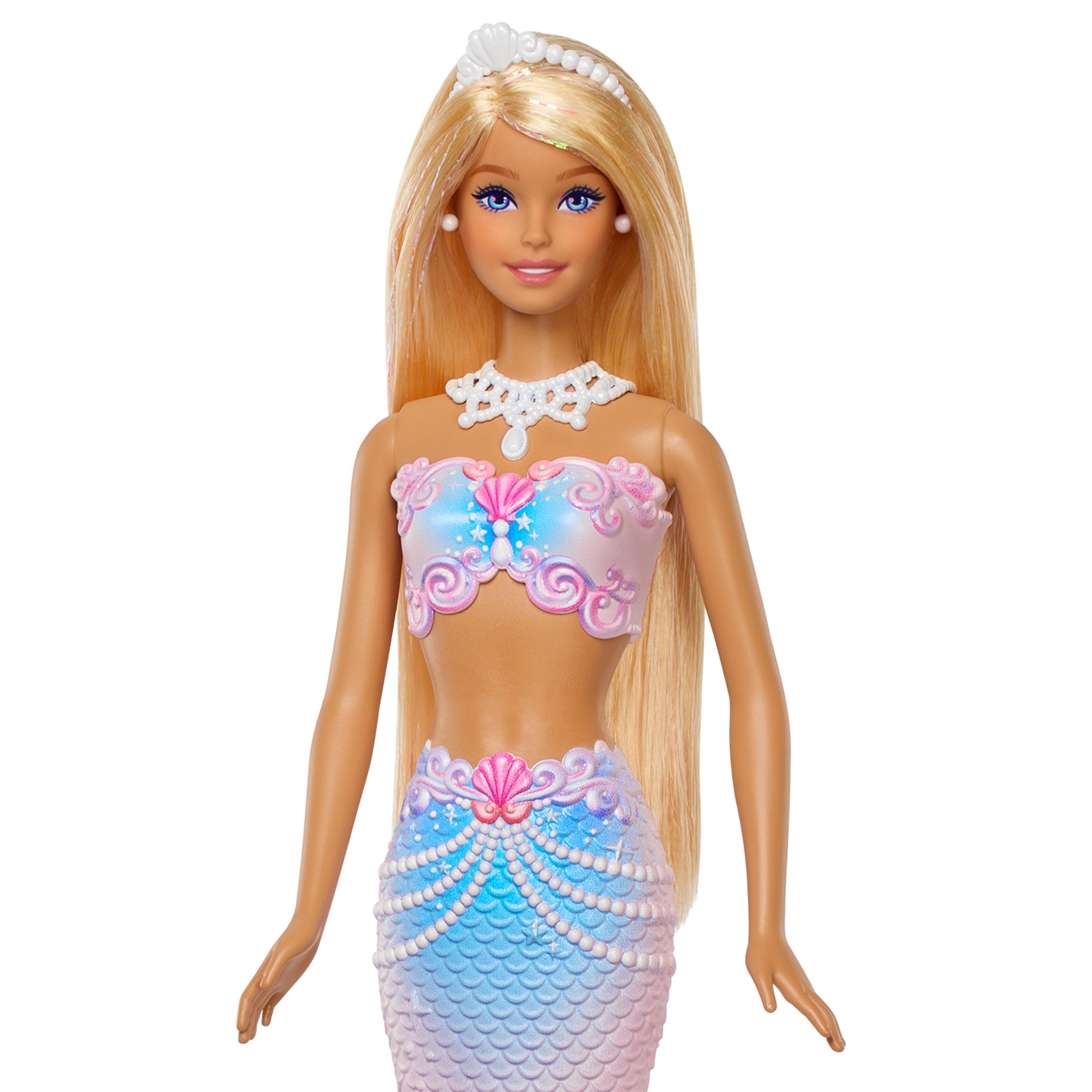 Voir la diapositive 2 : MATTEL Poupée Barbie Sirène Bulles magiques