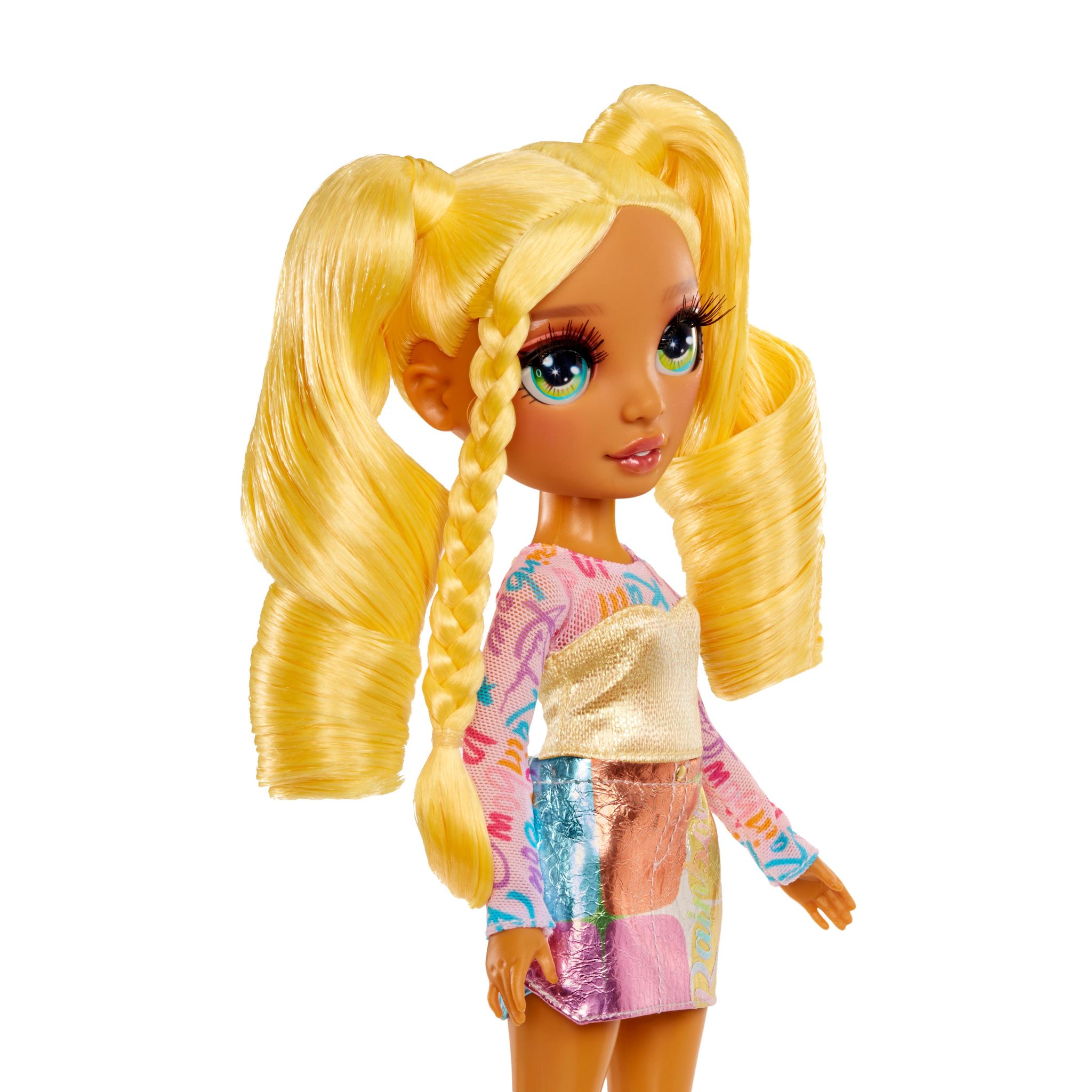 Voir la diapositive 3 : MGA Poupée Rainbow High Fashion Sunny