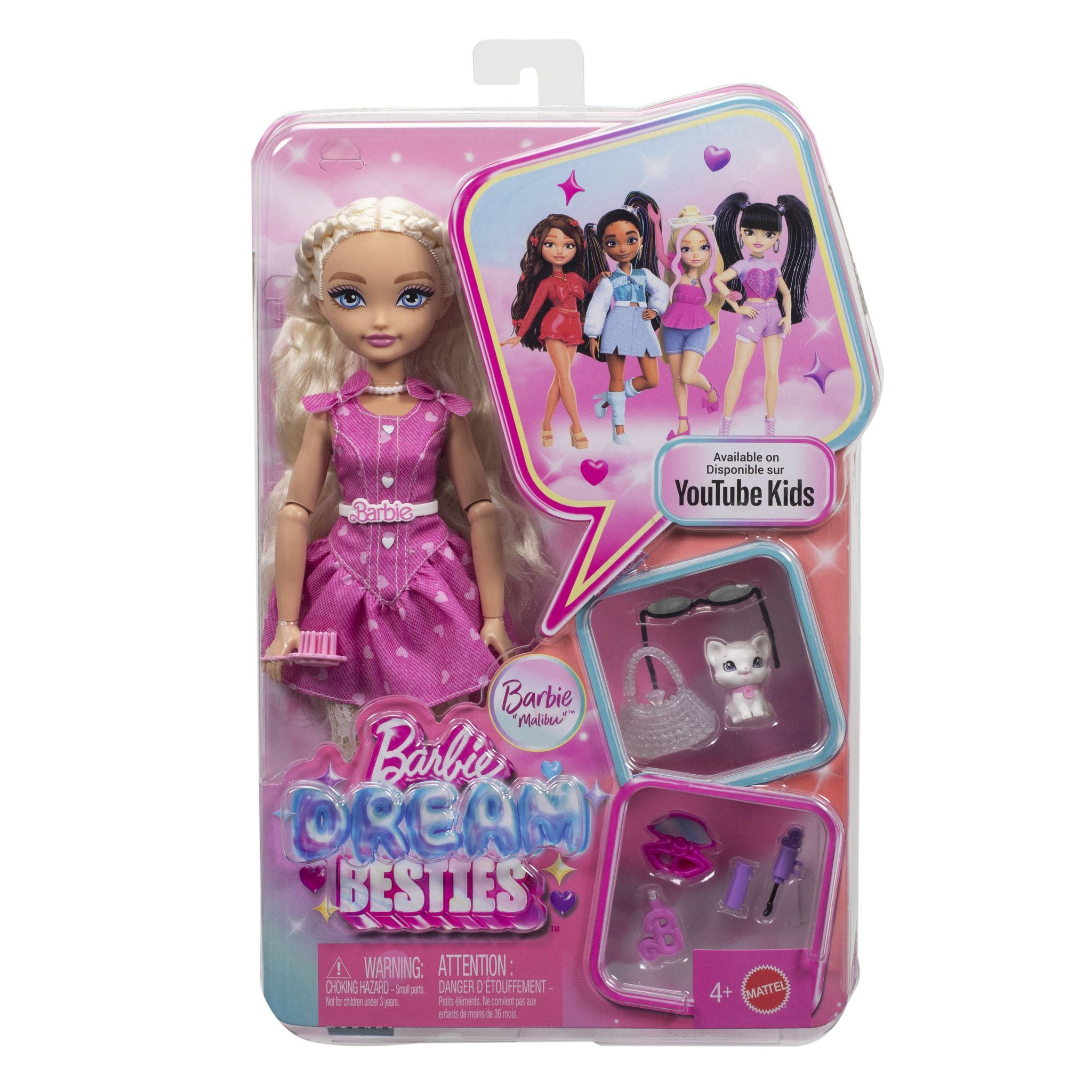 MATTEL Poupée Barbie Malibu Dream Besties