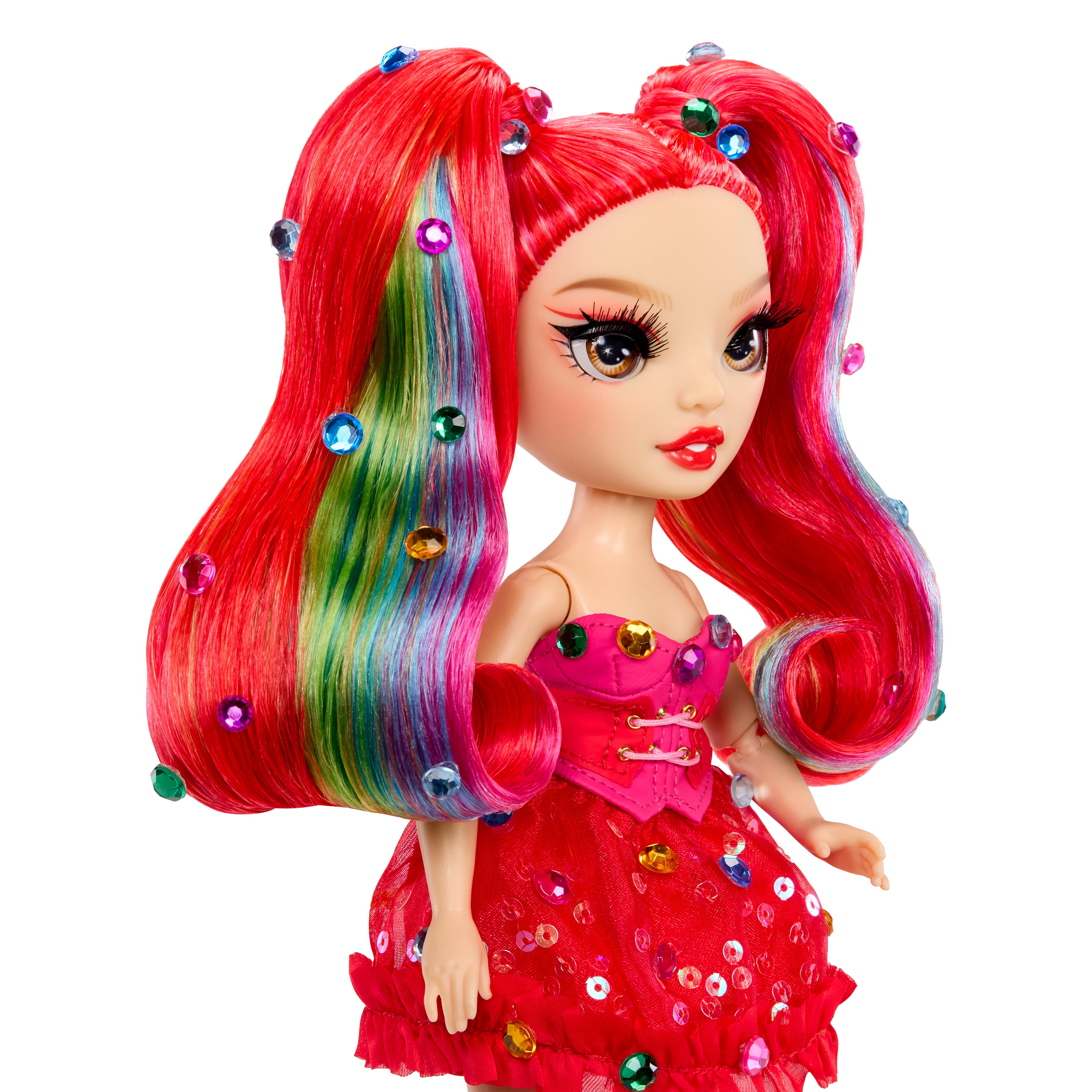 Voir la diapositive 6 : MGA Poupée Raimbow High Fashion - Rouge