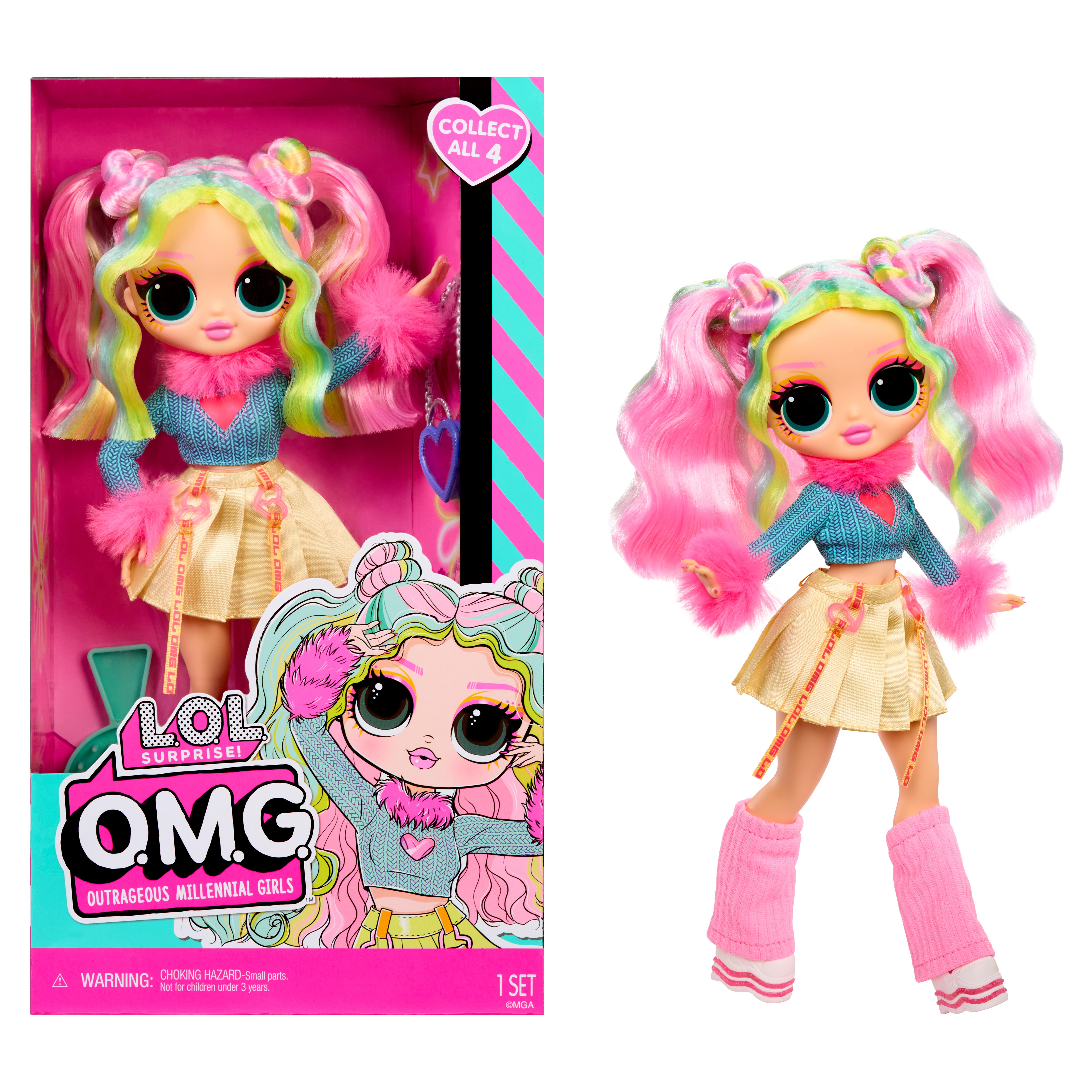 Voir la diapositive 3 : MGA Poupée LOL OMG BubbleGum DJ