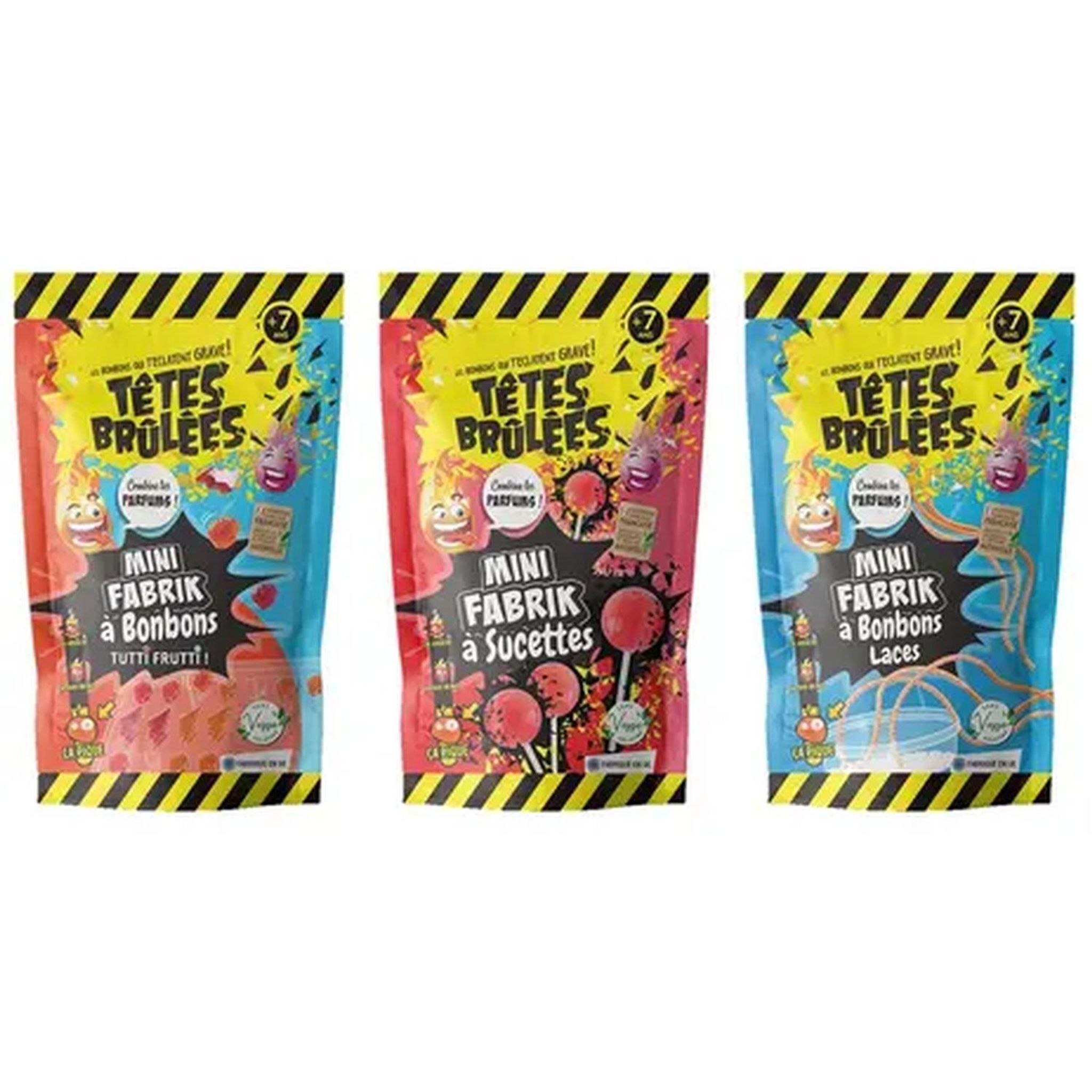 SILVERLIT Les minis Fabriks Têtes Brulées