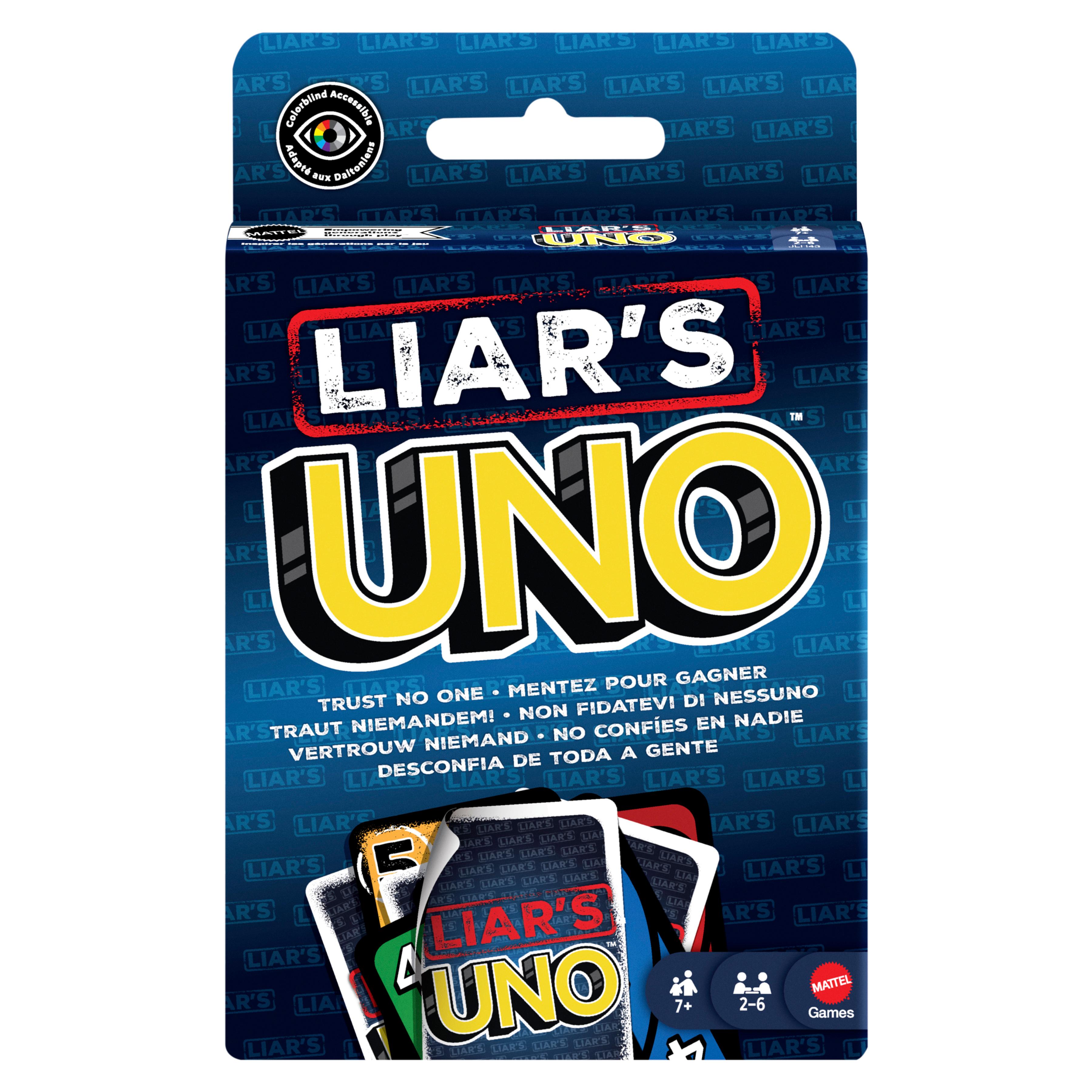MATTEL Jeu Uno Menteur