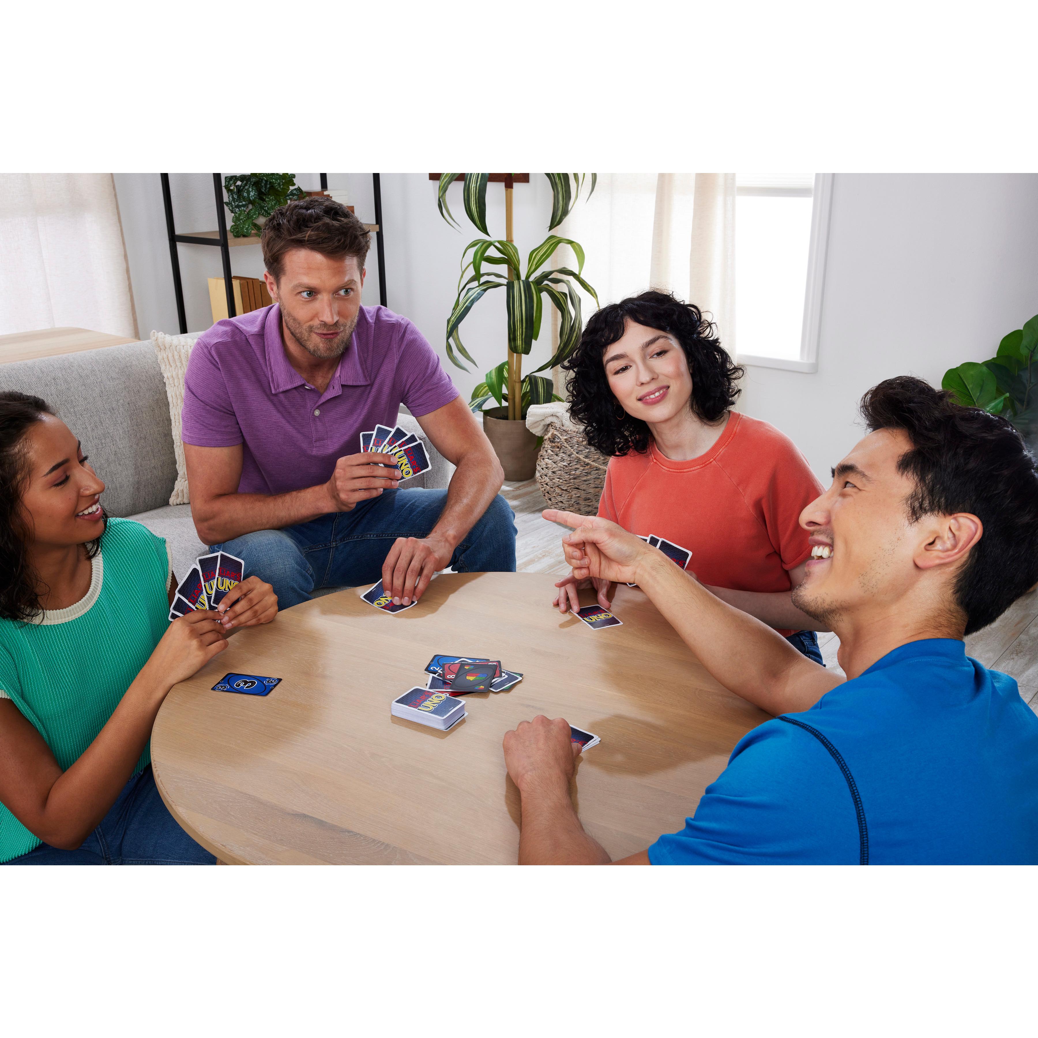 Voir la diapositive 15 : MATTEL Jeu Uno Menteur