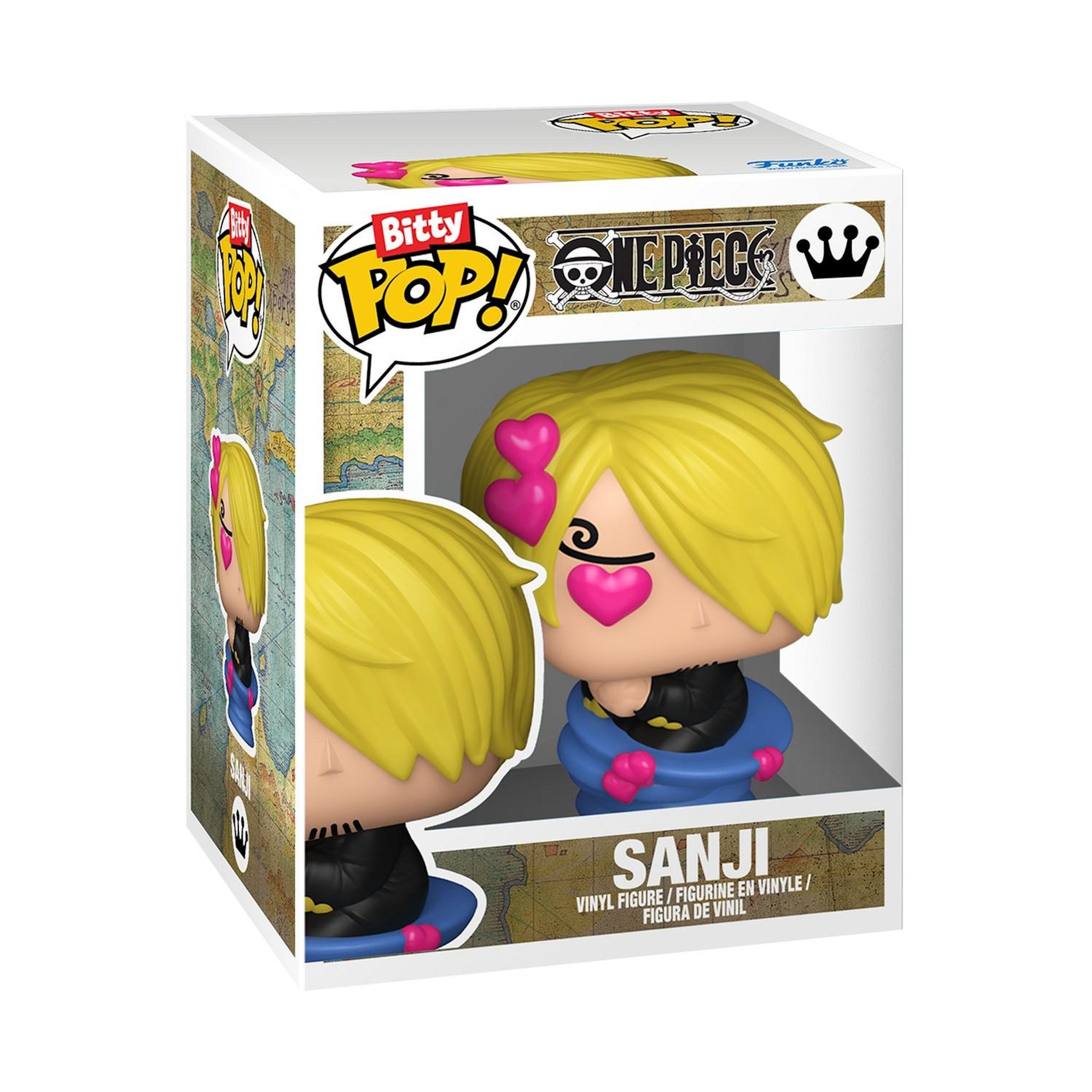 Voir la diapositive 3 : FUNKO Pack de 4 figurine Bitty Pop One Piece Sanji