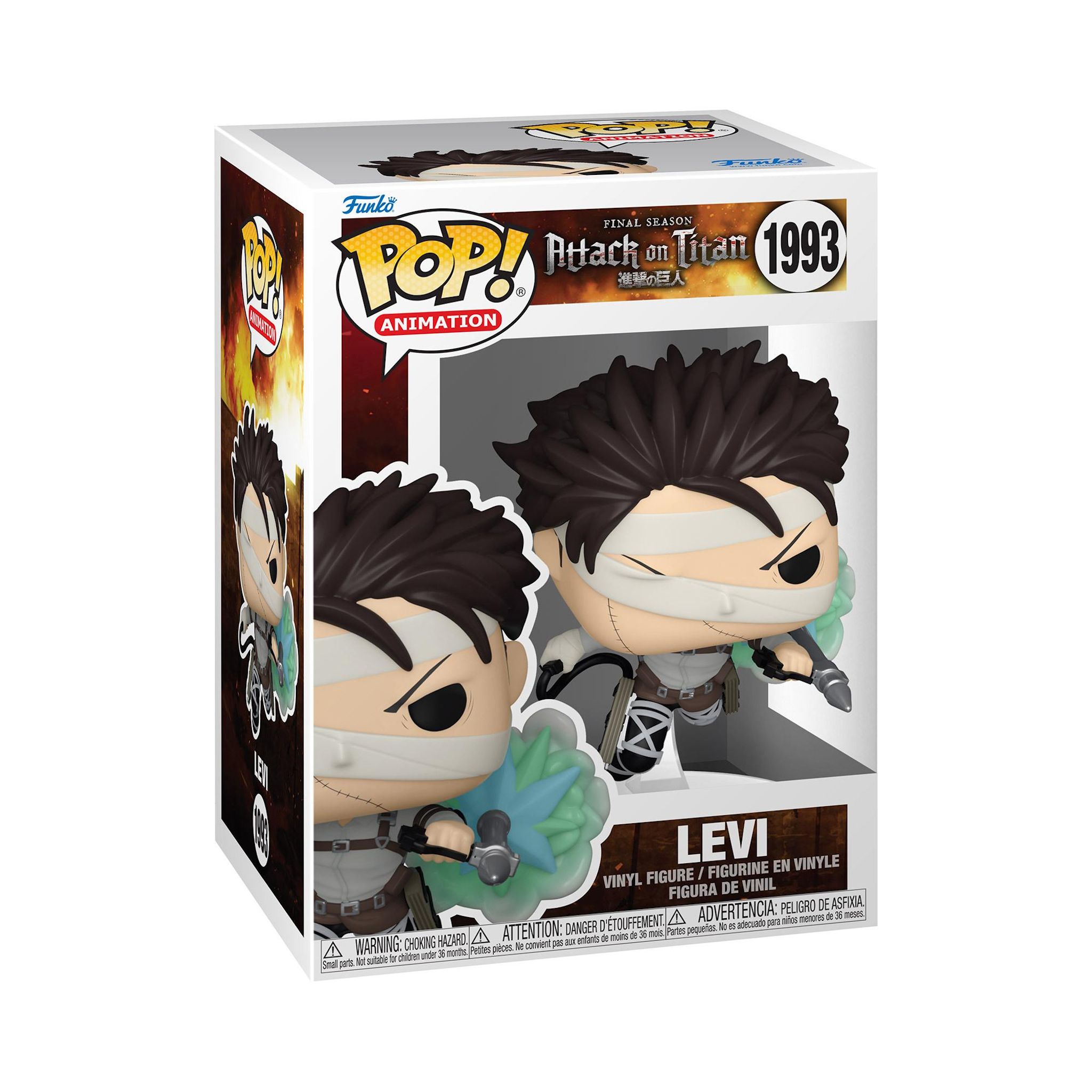 FUNKO Figurine Pop Attack on Titan Levi Special Edition