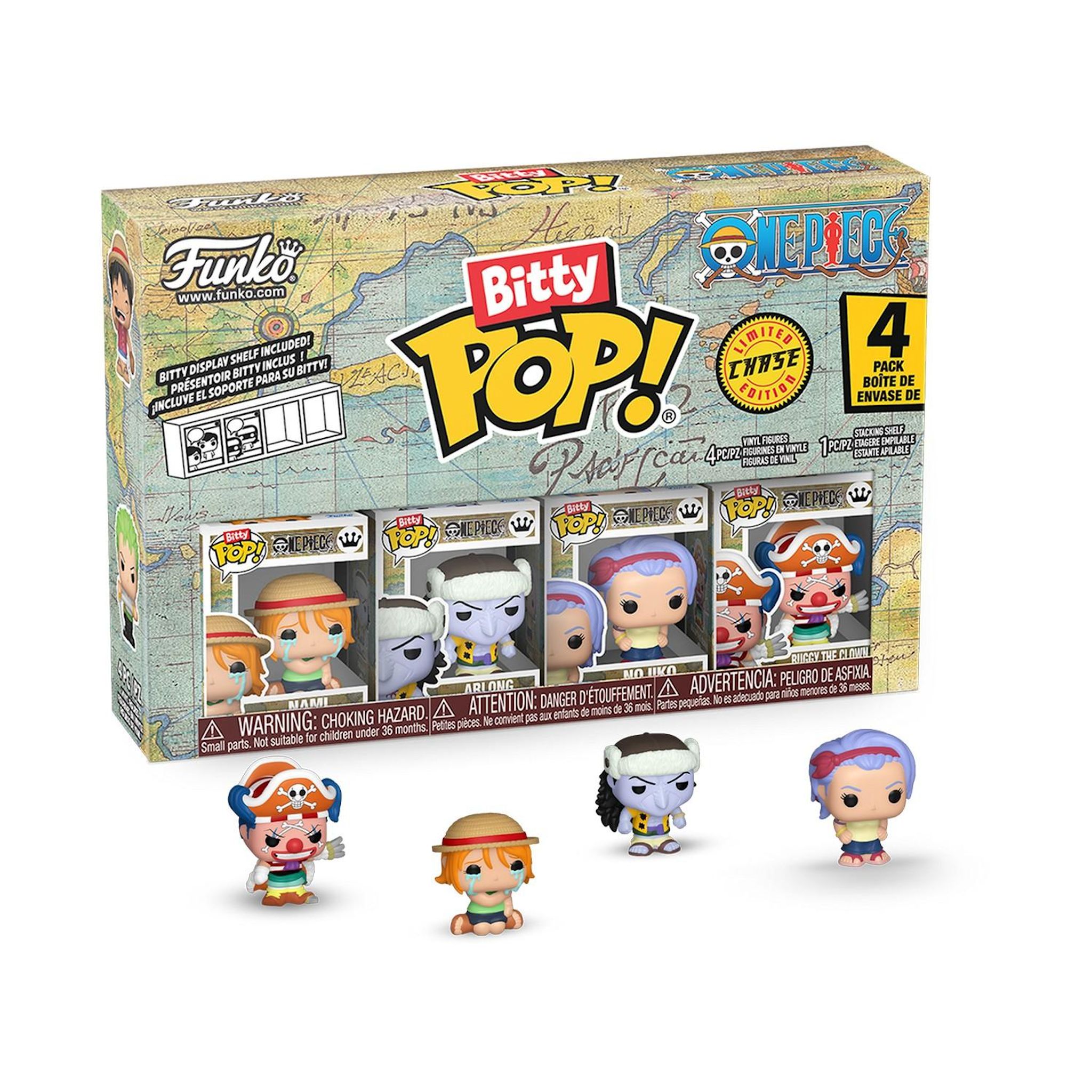 FUNKO Pack de 4 figurine Pop One Piece Nami
