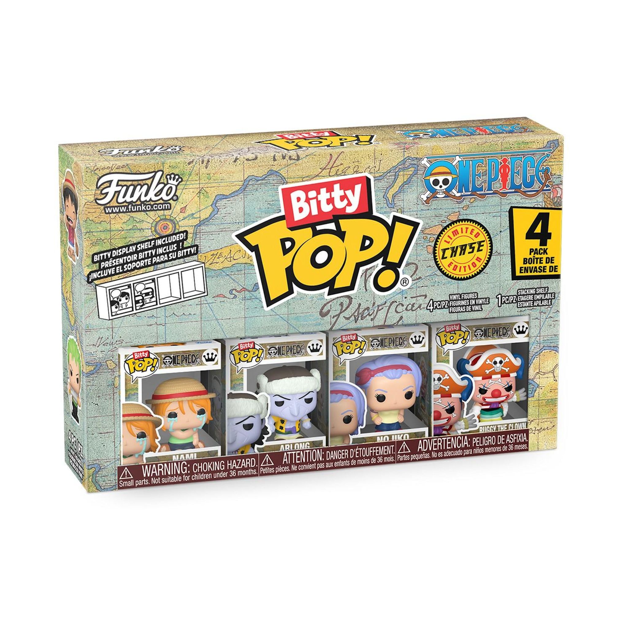 Voir la diapositive 7 : FUNKO Pack de 4 figurine Pop One Piece Nami