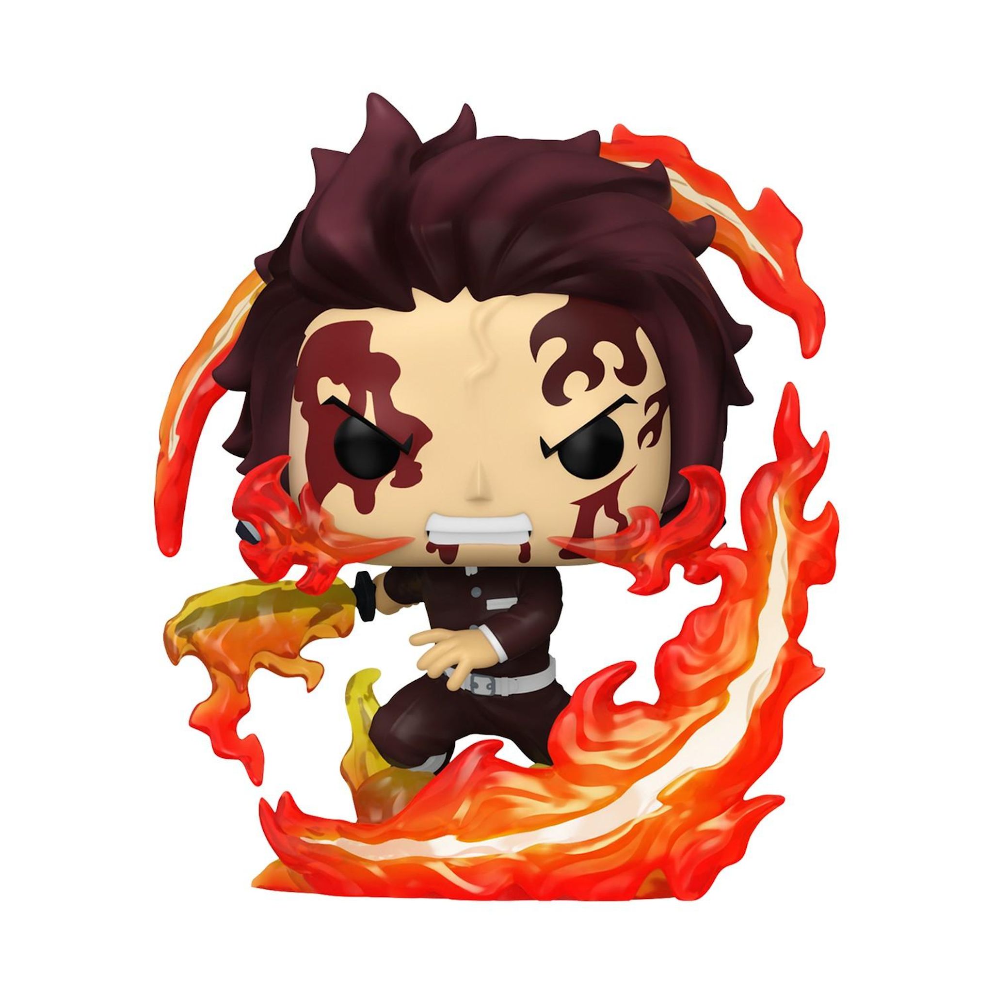 Voir la diapositive 2 : FUNKO Figurine Pop Tanjiro Dancing Flash - Demon Slayer