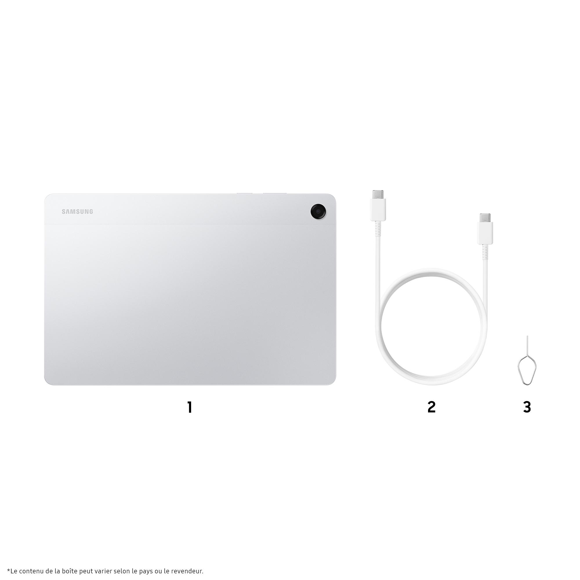 Voir la diapositive 7 : SAMSUNG Tablette tactile TAB A11+ WIFI 256Go - Argent
