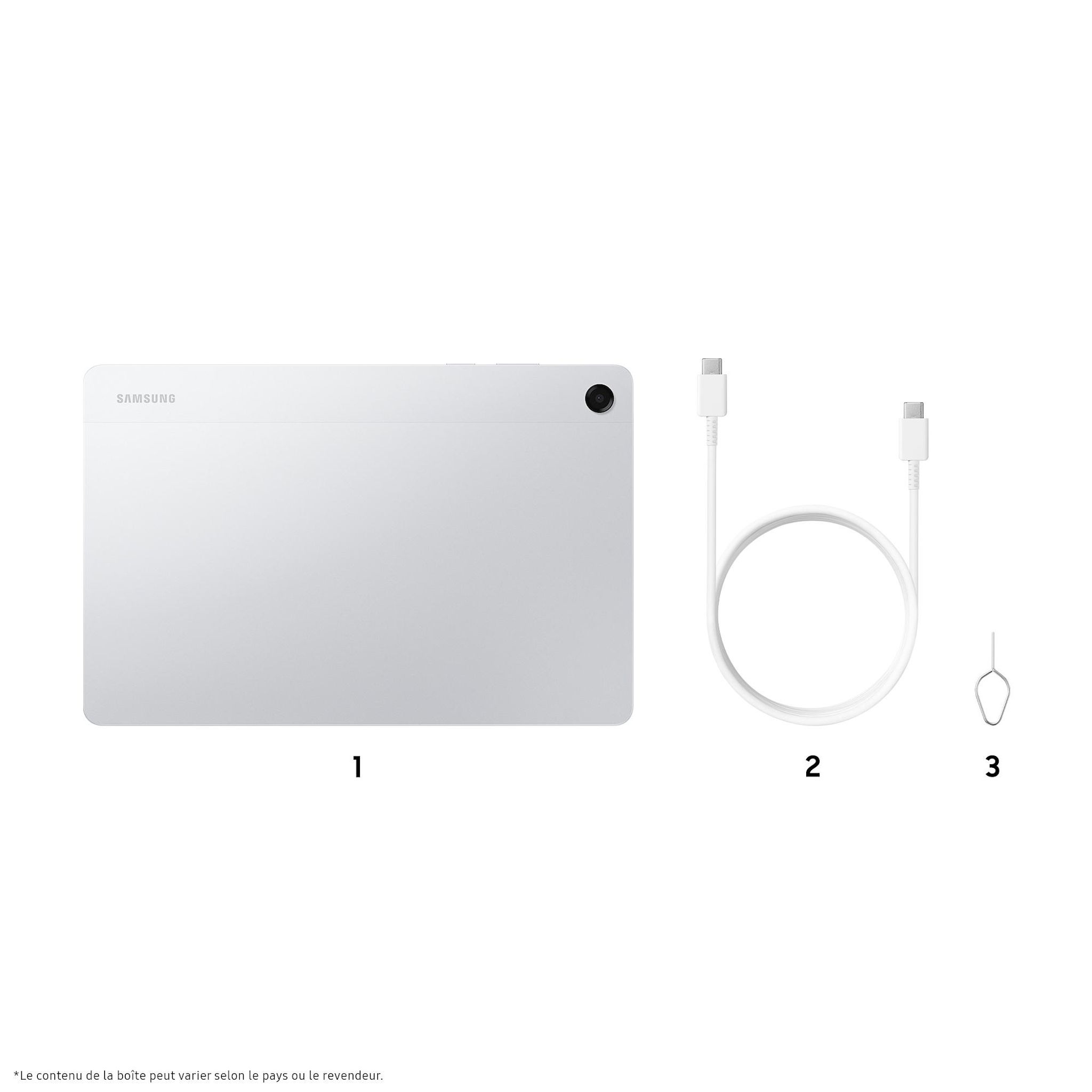 Voir la diapositive 7 : SAMSUNG Tablette tactile TAB A11+ WIFI 256Go - Argent