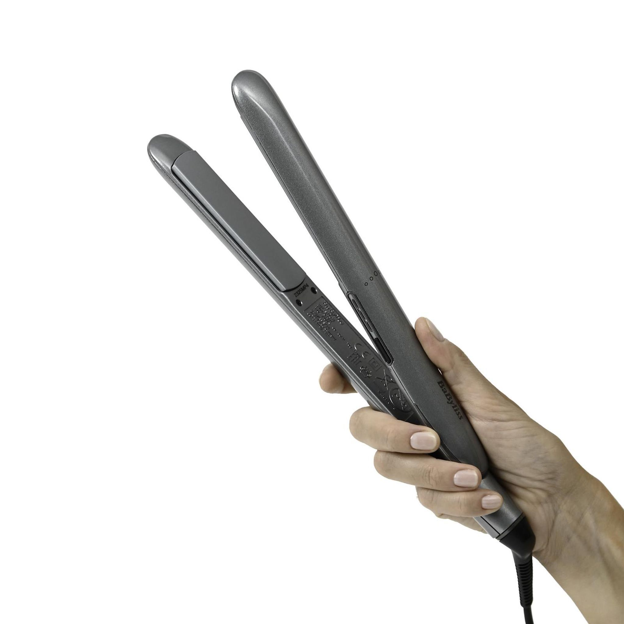 Voir la diapositive 3 : BABYLISS Lisseur ST261E - Gris