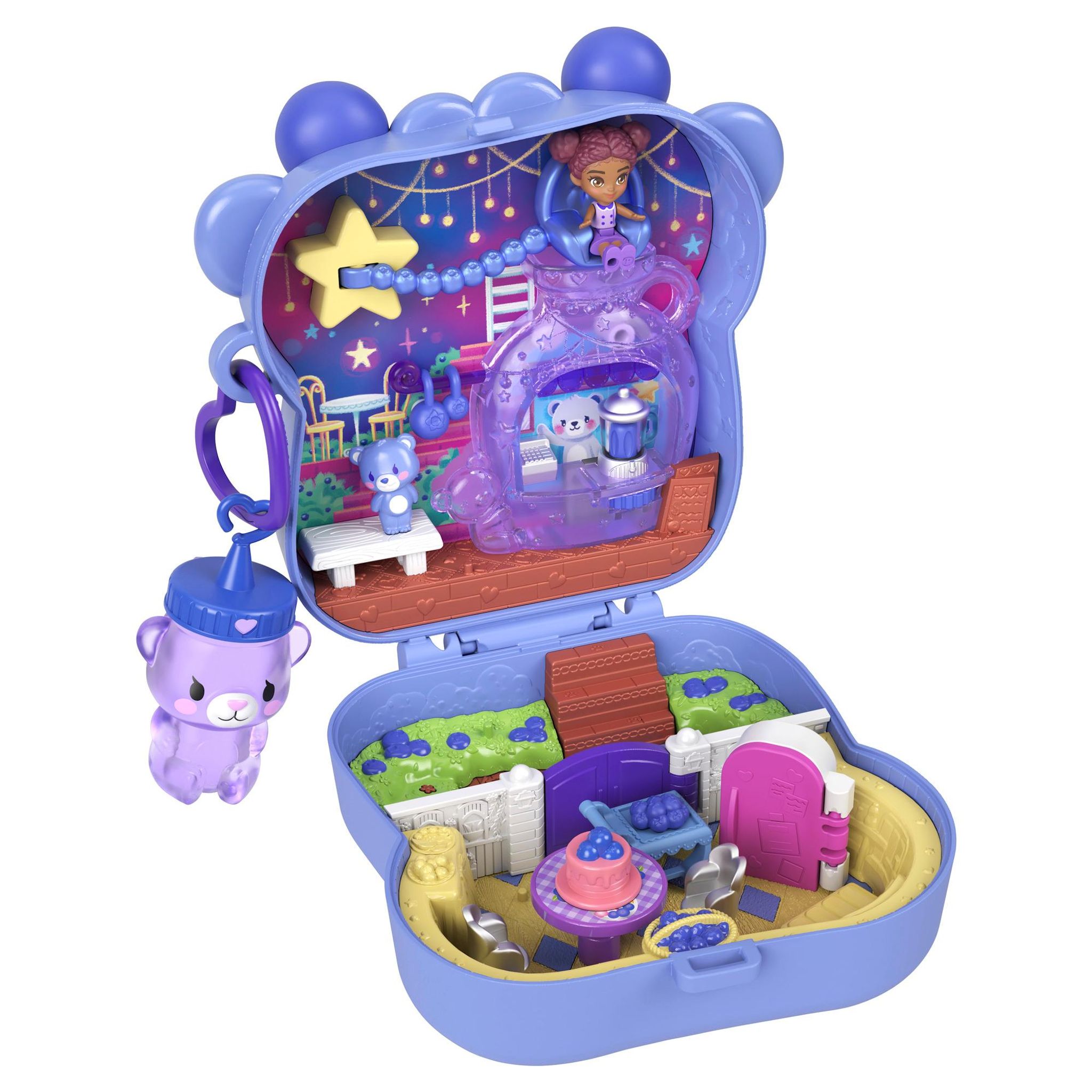 Voir la diapositive 15 : MATTEL Coffret Ourson et Myrtilles Polly Pocket