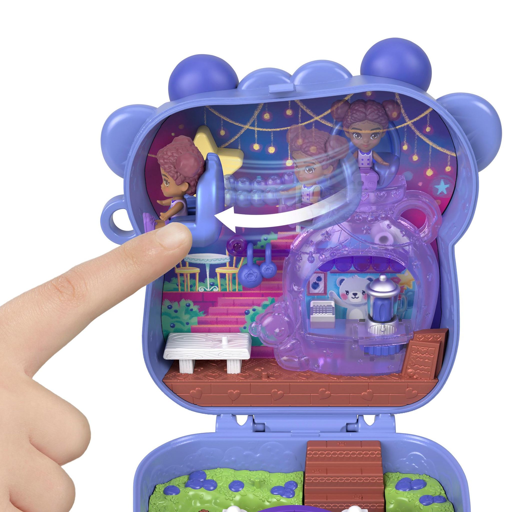 Voir la diapositive 8 : MATTEL Coffret Ourson et Myrtilles Polly Pocket
