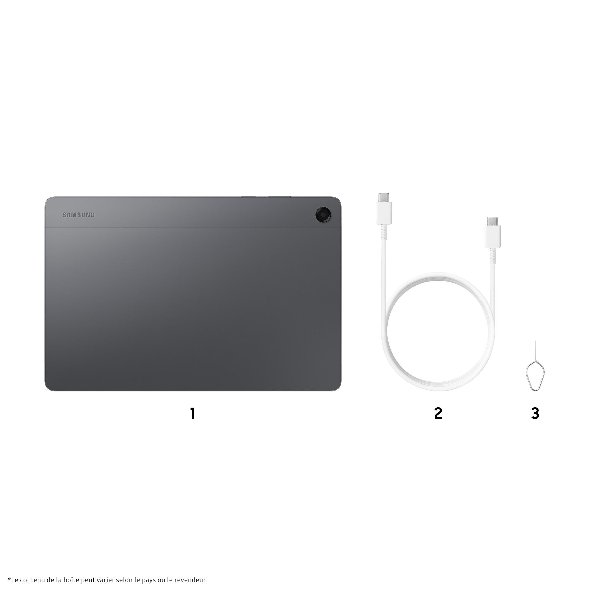 Voir la diapositive 7 : SAMSUNG Tablette tactile TAB A11+ 5G 128Go - Gris