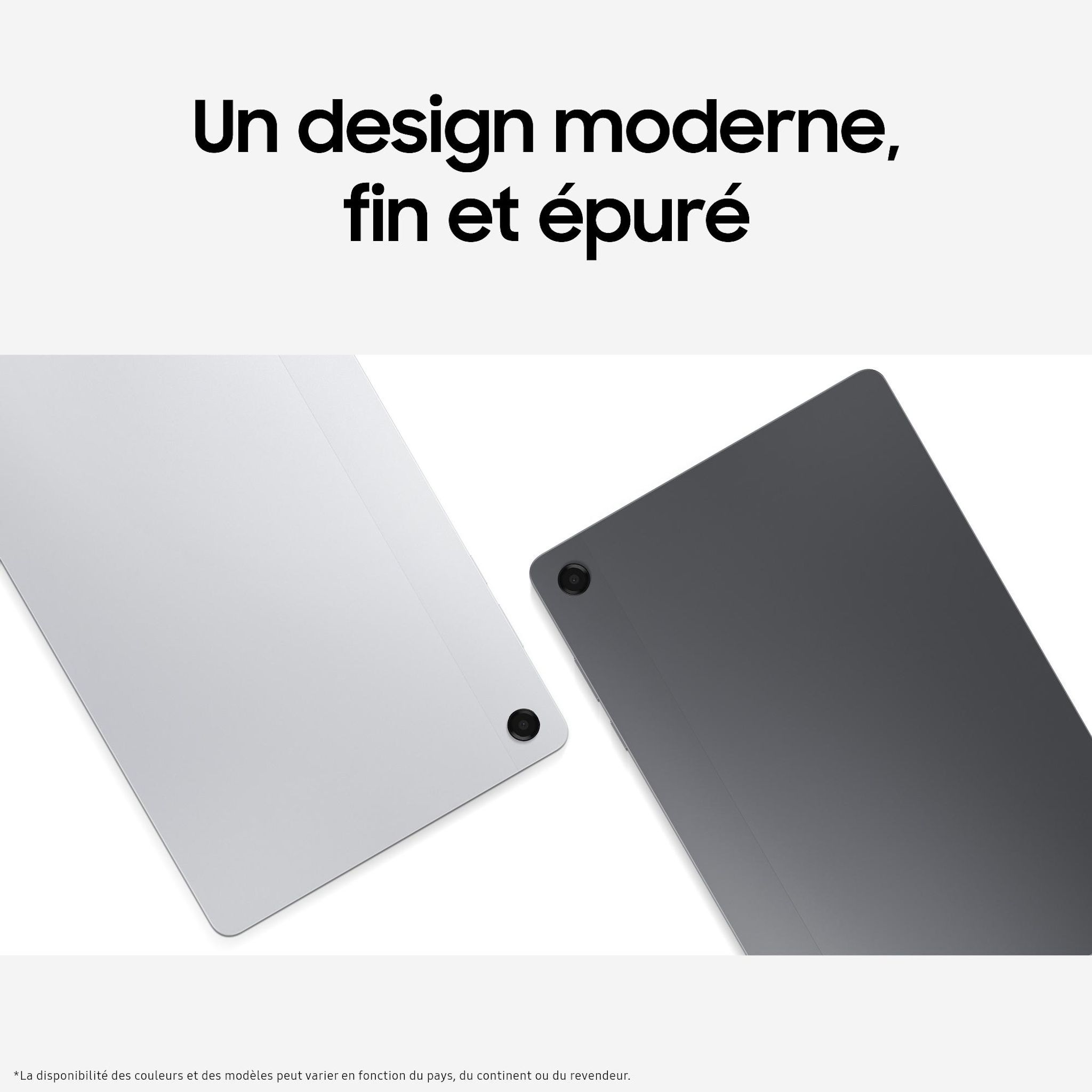 Voir la diapositive 2 : SAMSUNG Tablette tactile TAB A11+ WIFI 128Go - Argent