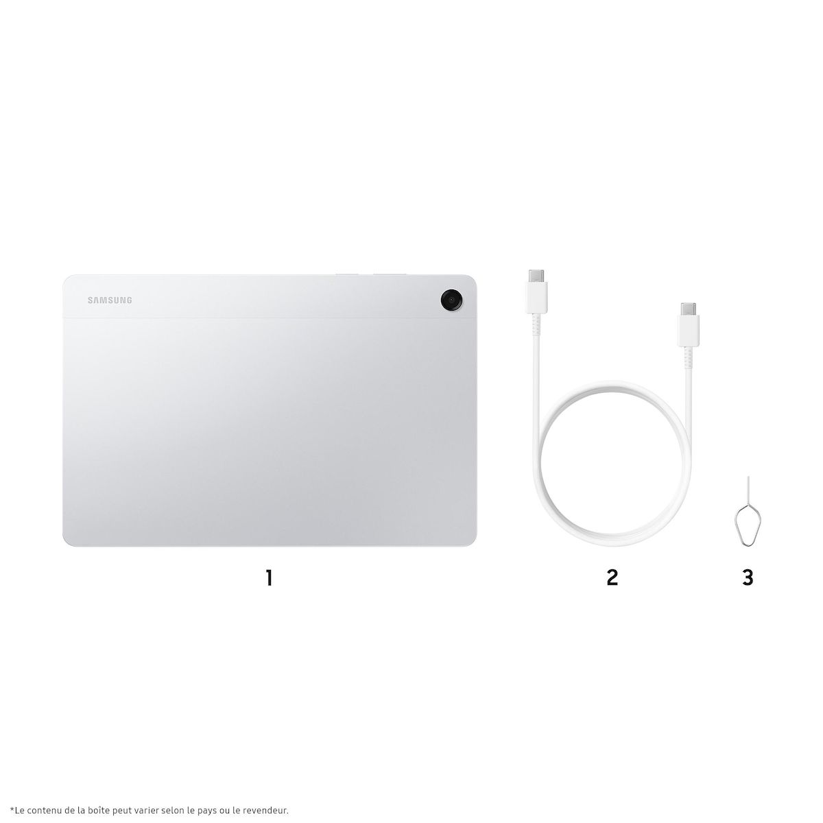 SAMSUNG Tablette tactile TAB A11+ WIFI 128Go - Argent