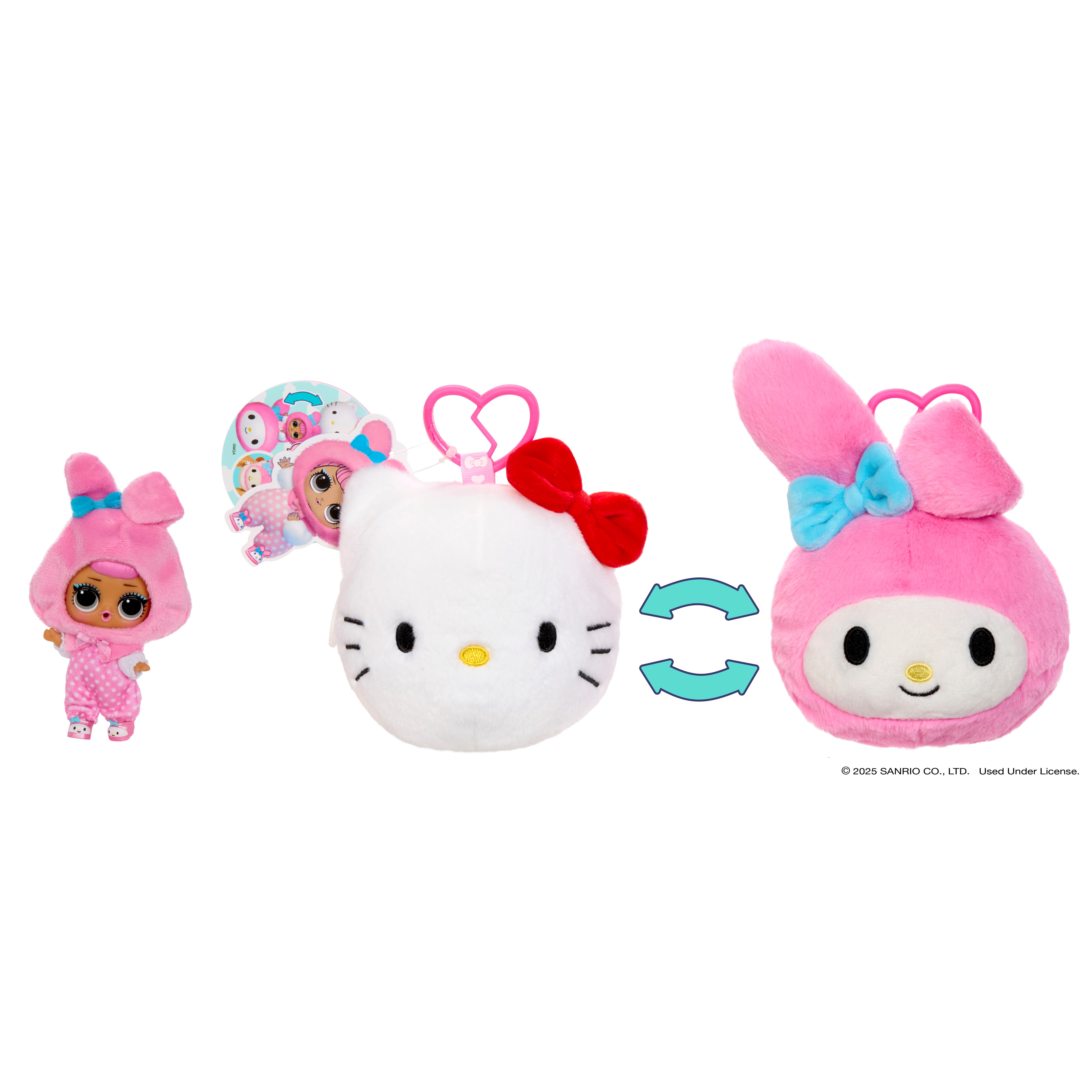Voir la diapositive 2 : MGA Peluche LOL Loves Hello Kitty