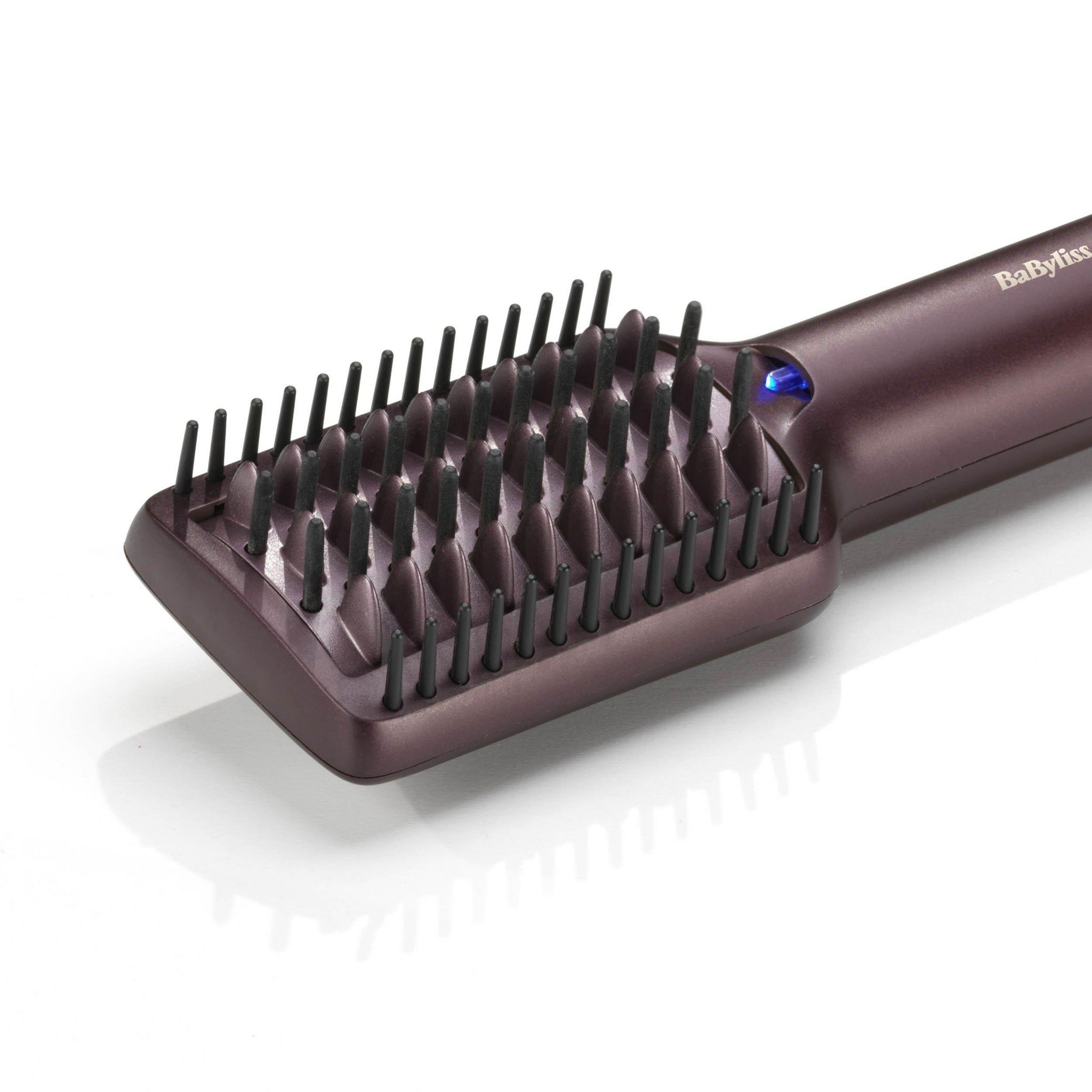 Voir la diapositive 2 : BABYLISS Brosse lissante AS6400E - Violet