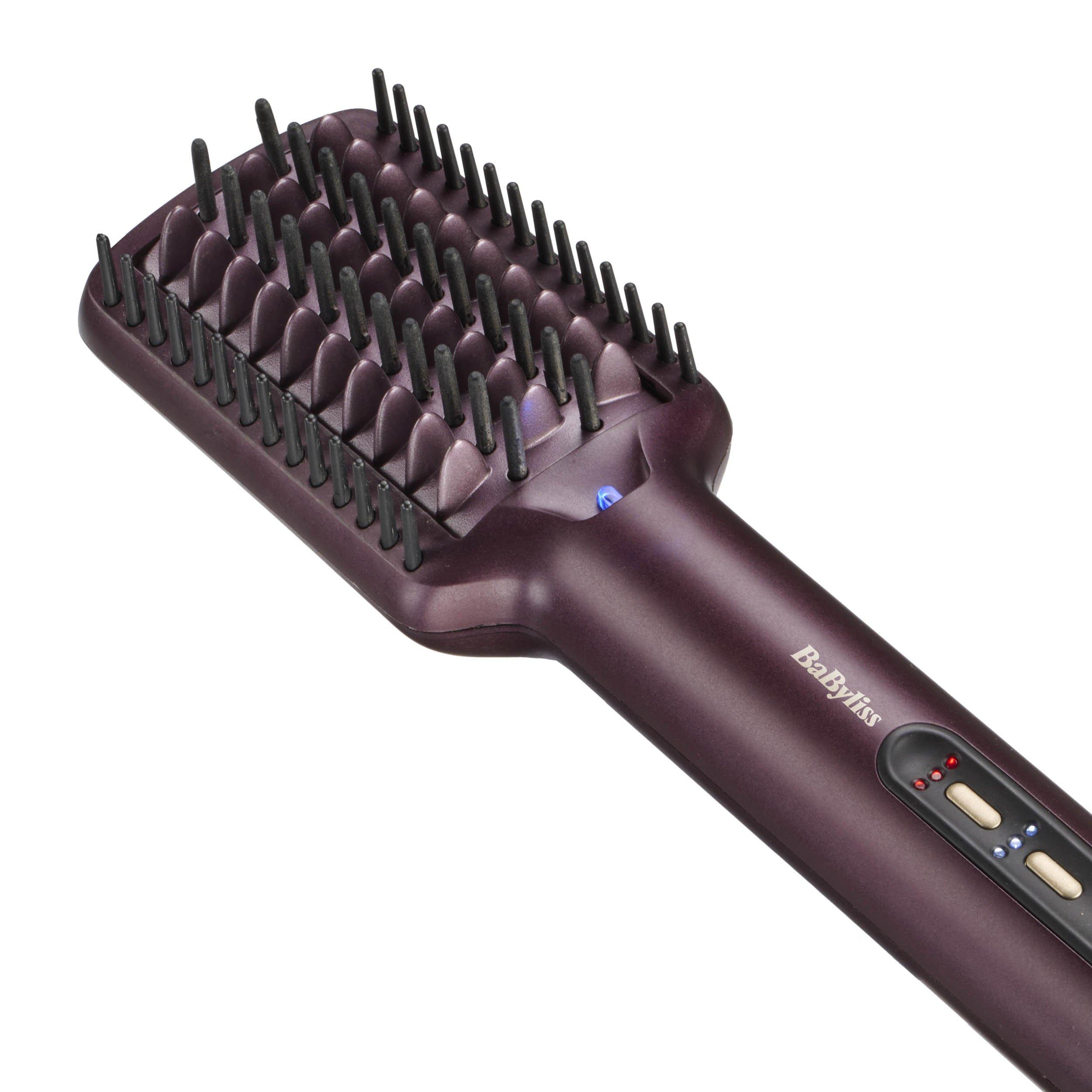 Voir la diapositive 6 : BABYLISS Brosse lissante AS6400E - Violet
