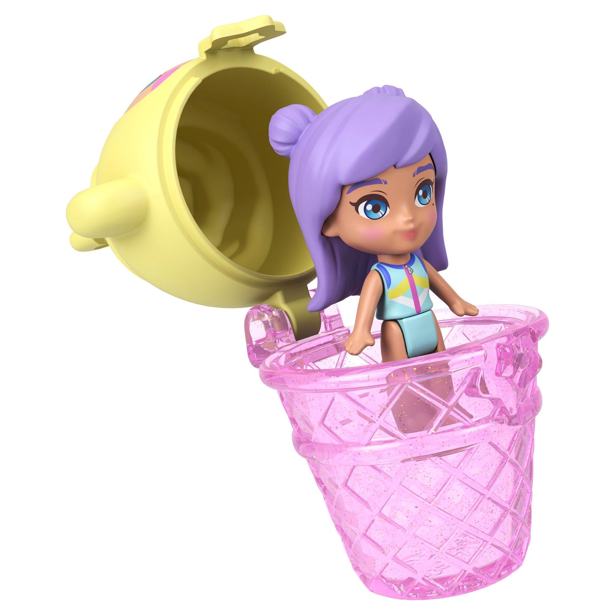 Voir la diapositive 14 : MATTEL Coffret Ananas et Oustiti Polly Pocket