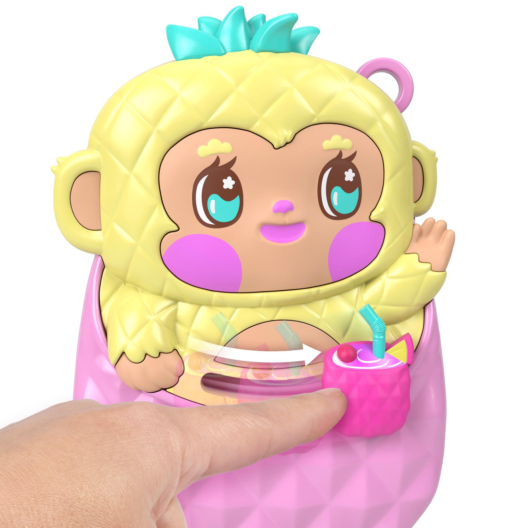 Voir la diapositive 5 : MATTEL Coffret Ananas et Oustiti Polly Pocket