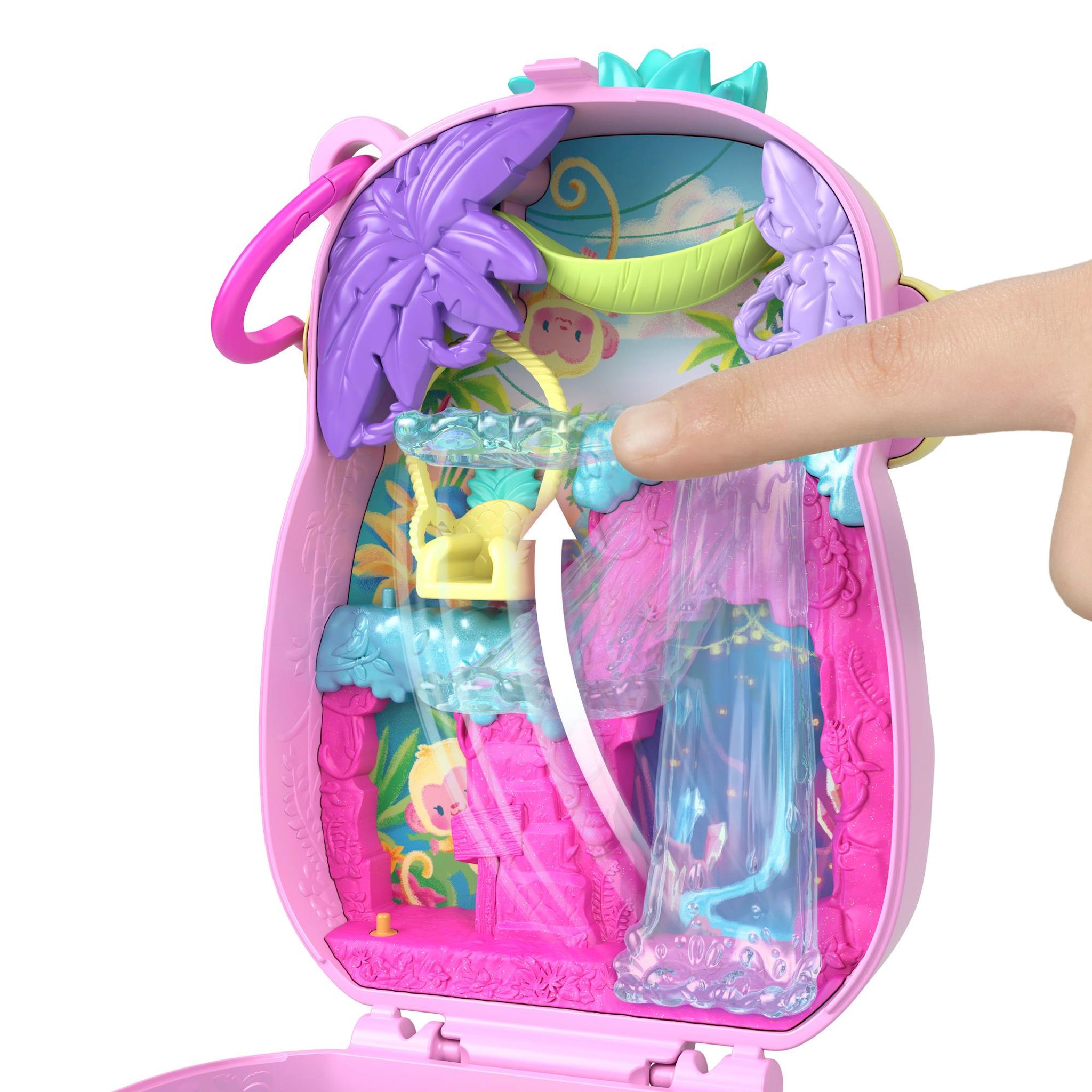 Voir la diapositive 6 : MATTEL Coffret Ananas et Oustiti Polly Pocket