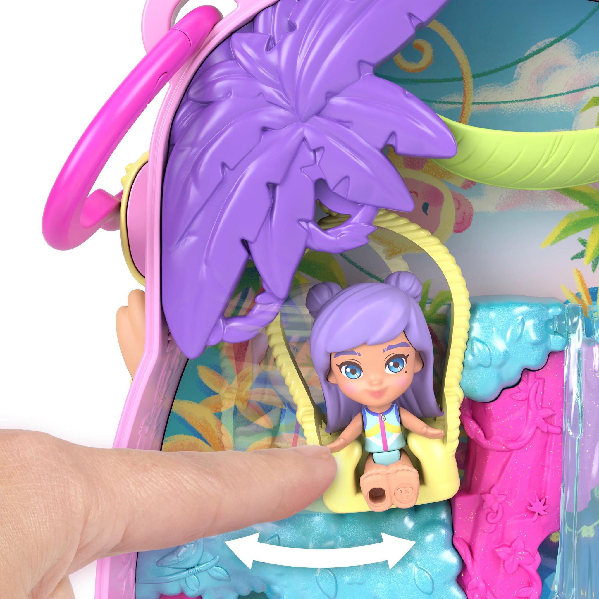 Voir la diapositive 7 : MATTEL Coffret Ananas et Oustiti Polly Pocket
