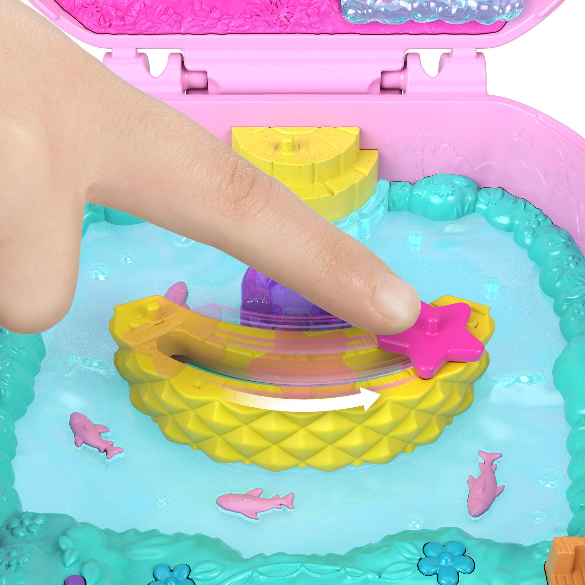 Voir la diapositive 8 : MATTEL Coffret Ananas et Oustiti Polly Pocket