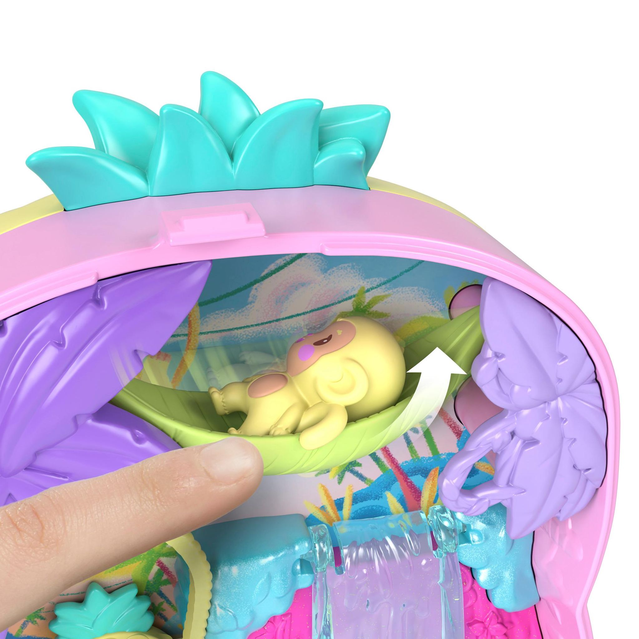 Voir la diapositive 9 : MATTEL Coffret Ananas et Oustiti Polly Pocket