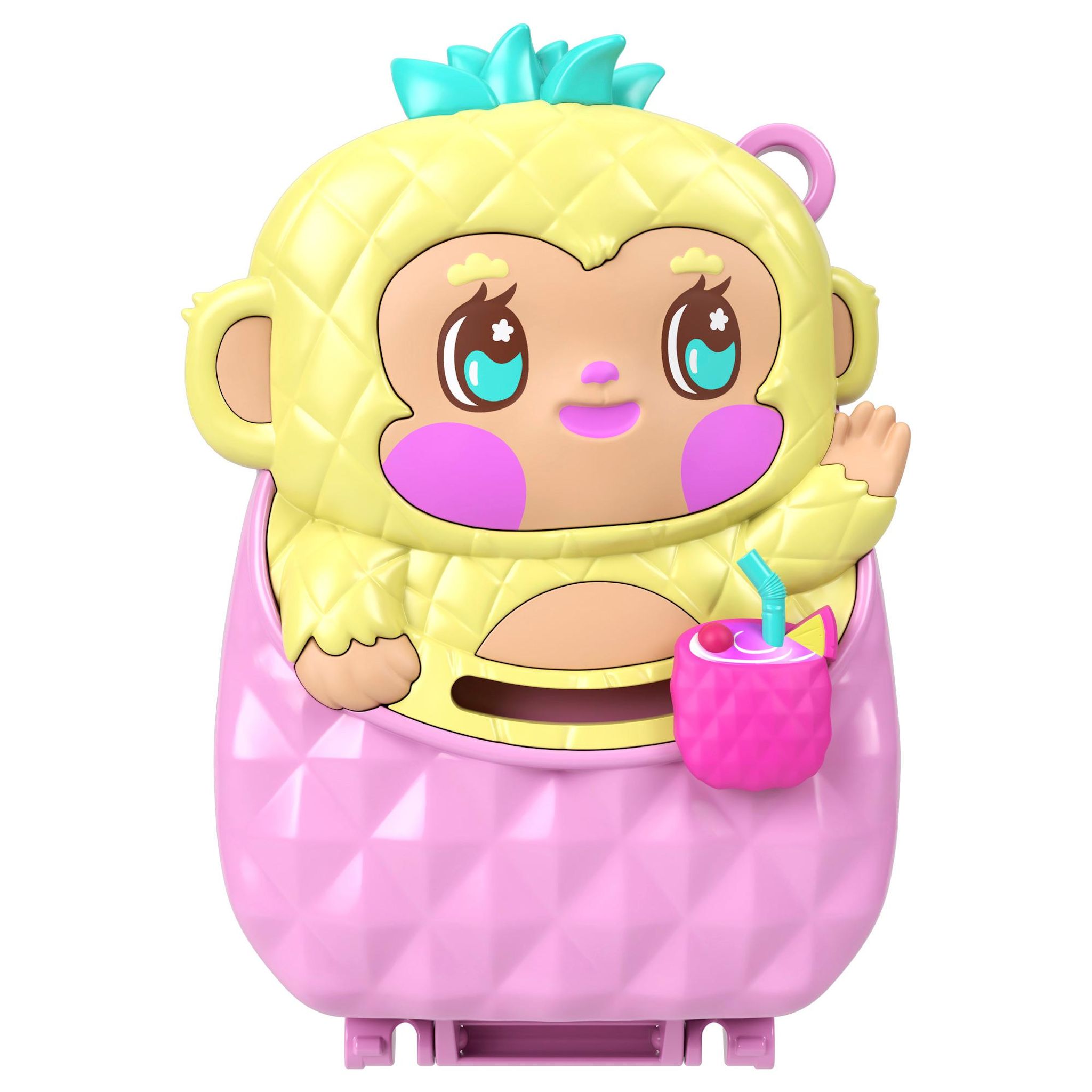 Voir la diapositive 10 : MATTEL Coffret Ananas et Oustiti Polly Pocket