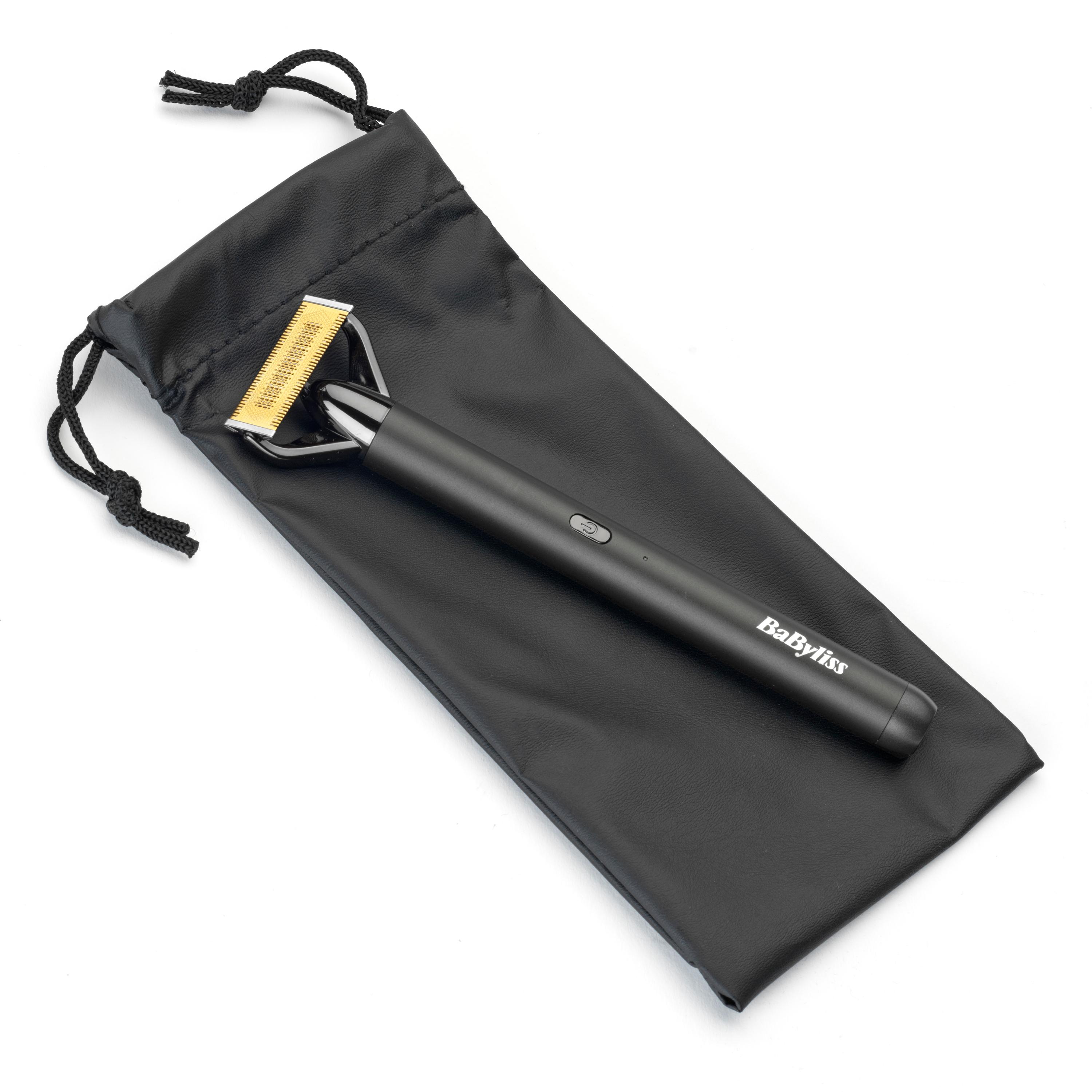Voir la diapositive 14 : BABYLISS Tondeuse barbe et rasoir OT991E - Gris