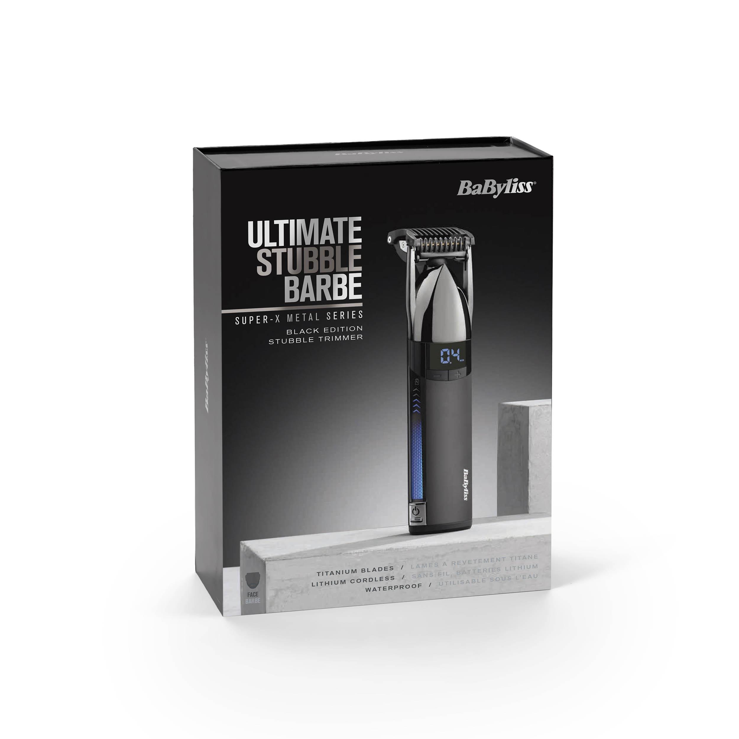 Voir la diapositive 2 : BABYLISS Tondeuse barbe S991E - Gris