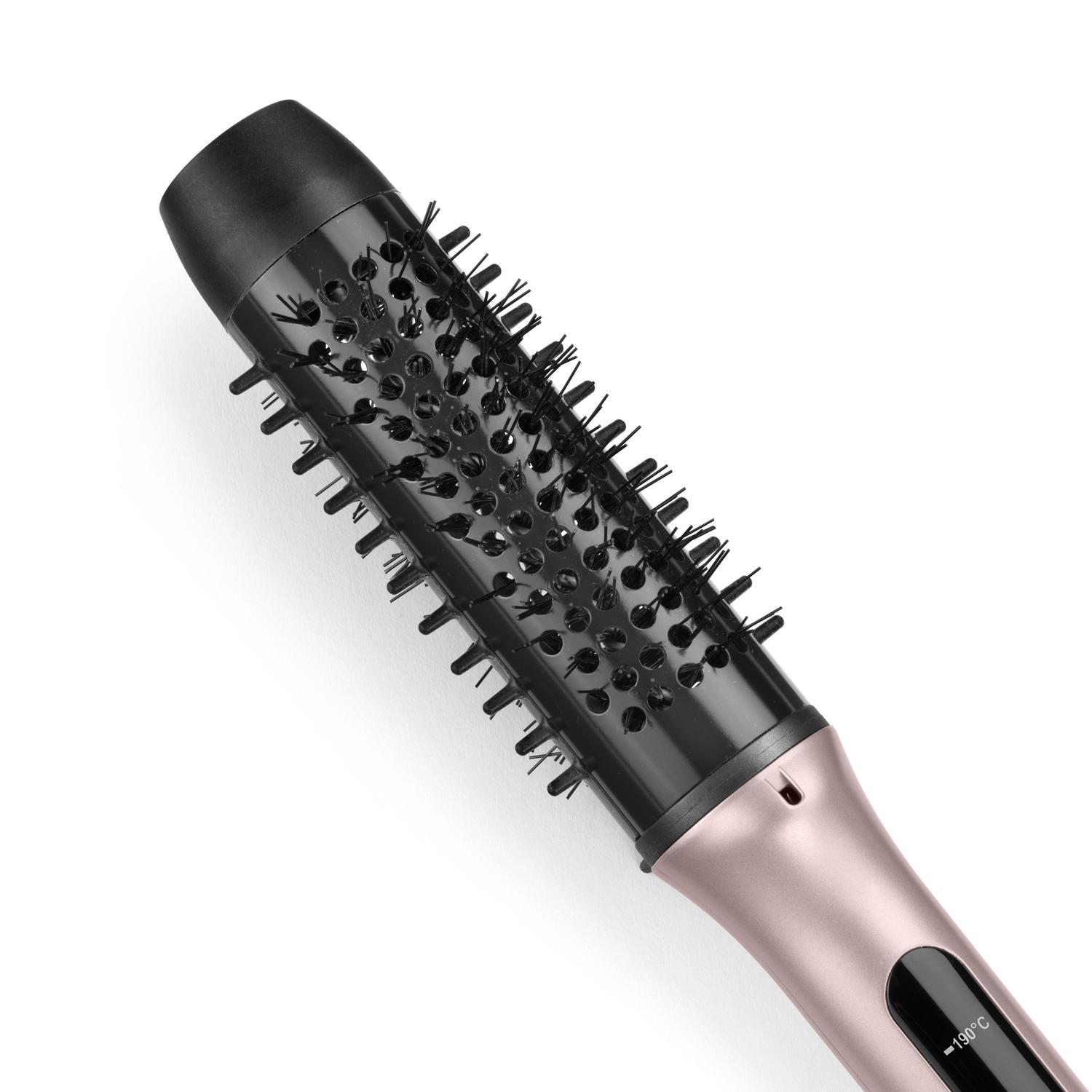Voir la diapositive 9 : BABYLISS Brosse chauffante HSB200E - Rose