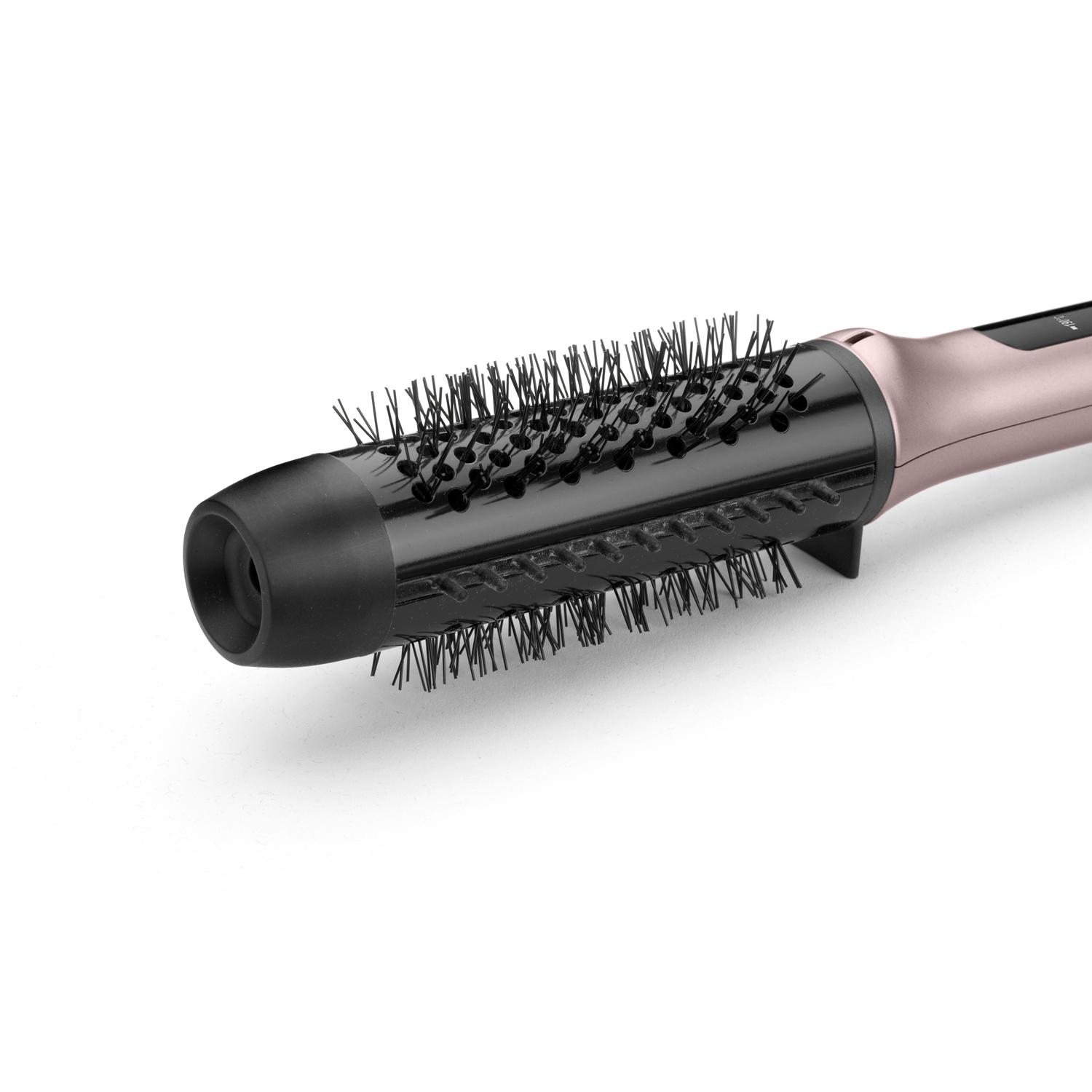 Voir la diapositive 10 : BABYLISS Brosse chauffante HSB200E - Rose