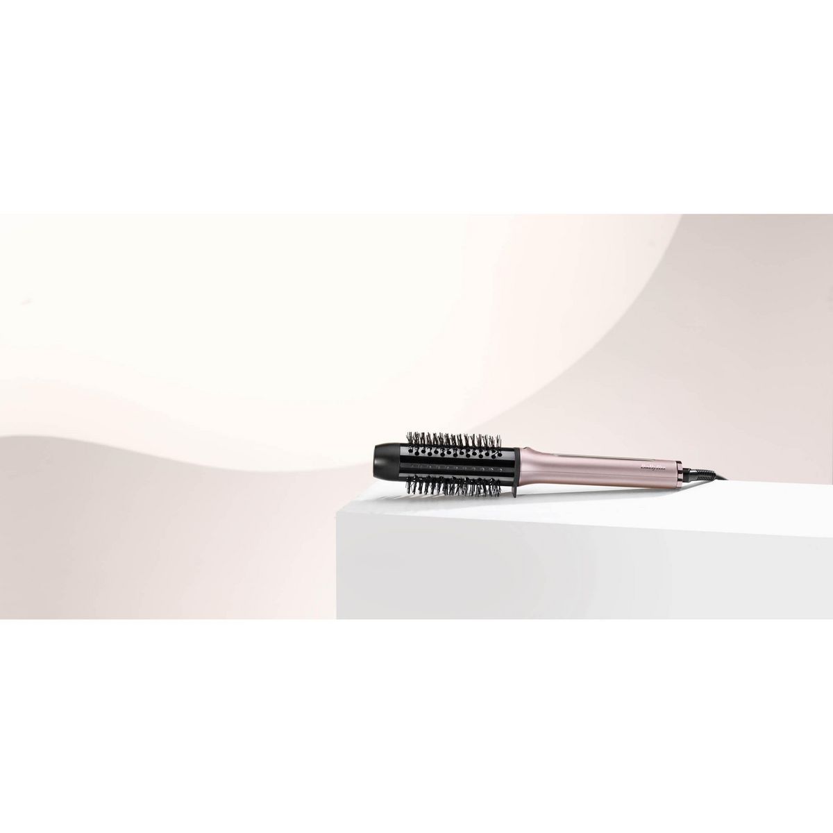 BABYLISS Brosse chauffante HSB200E - Rose