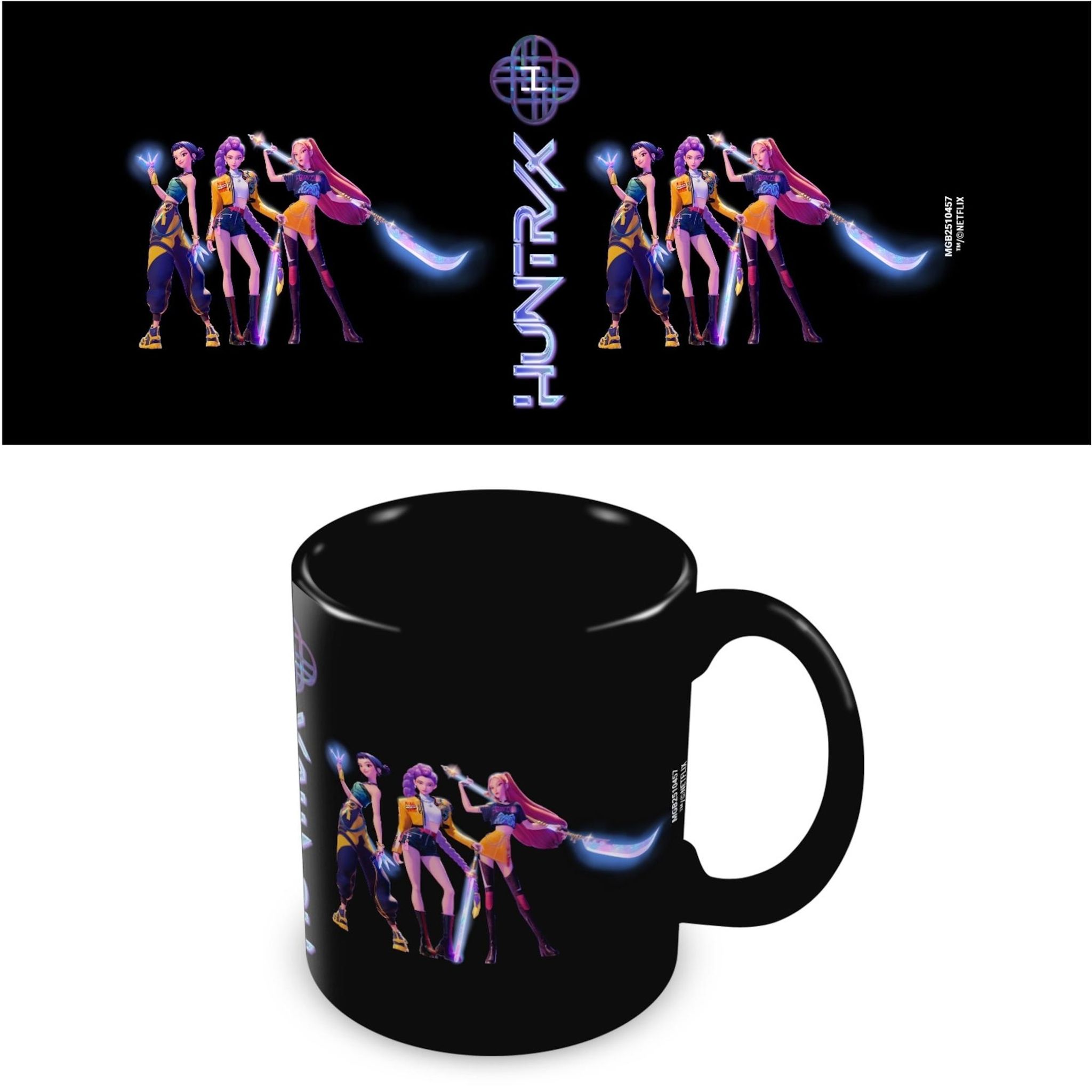 WTT Mug noir K-pop Huntrix Demon Hunter