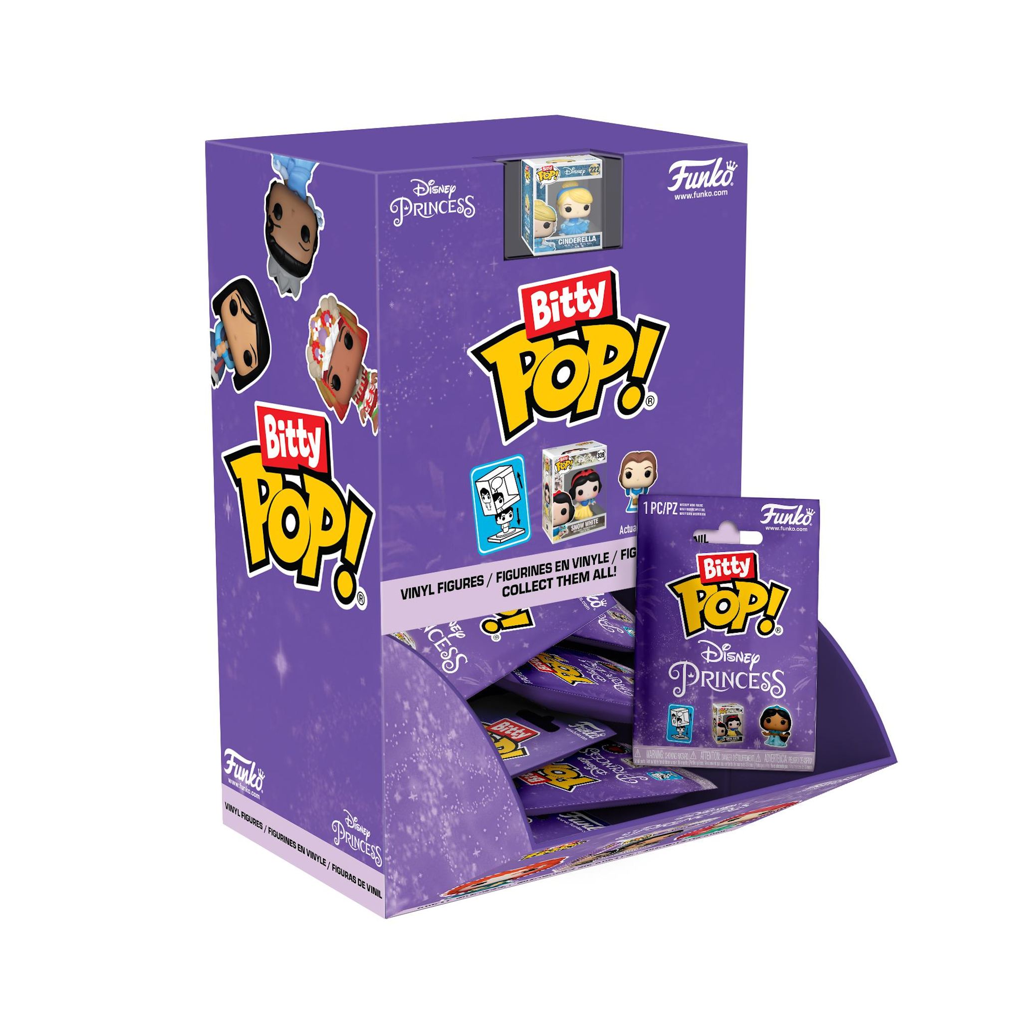 Voir la diapositive 1 : FUNKO Figurine Bitty Pop Princess Disney