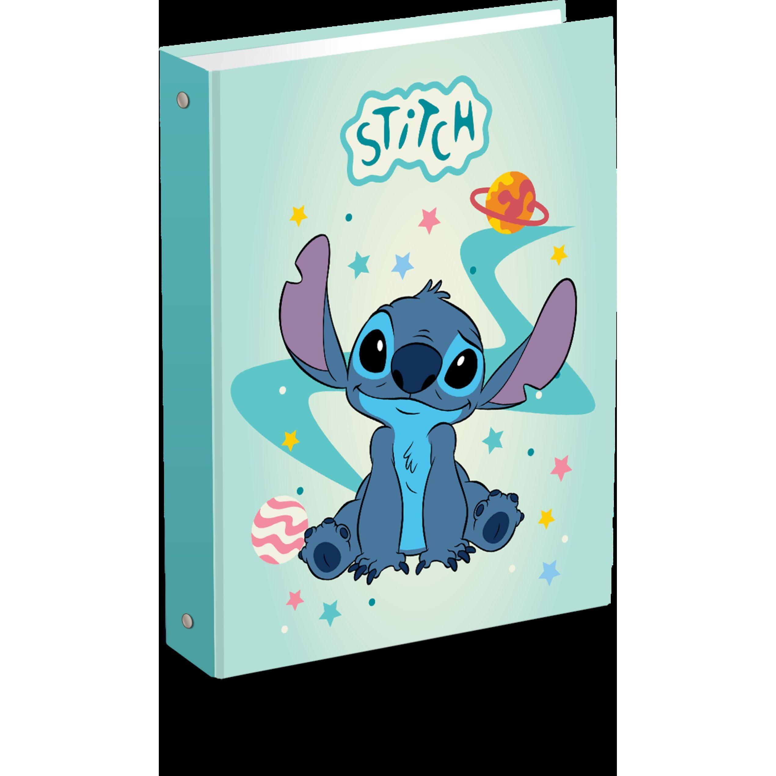 Classeur Stitch 4 anneaux Dos 40mm