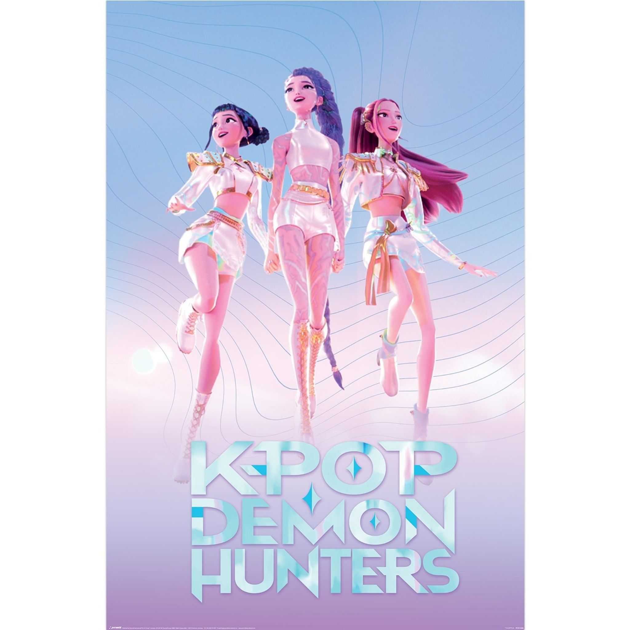 WTT Poster maxi K-Pop Huntrix Demon Hunters