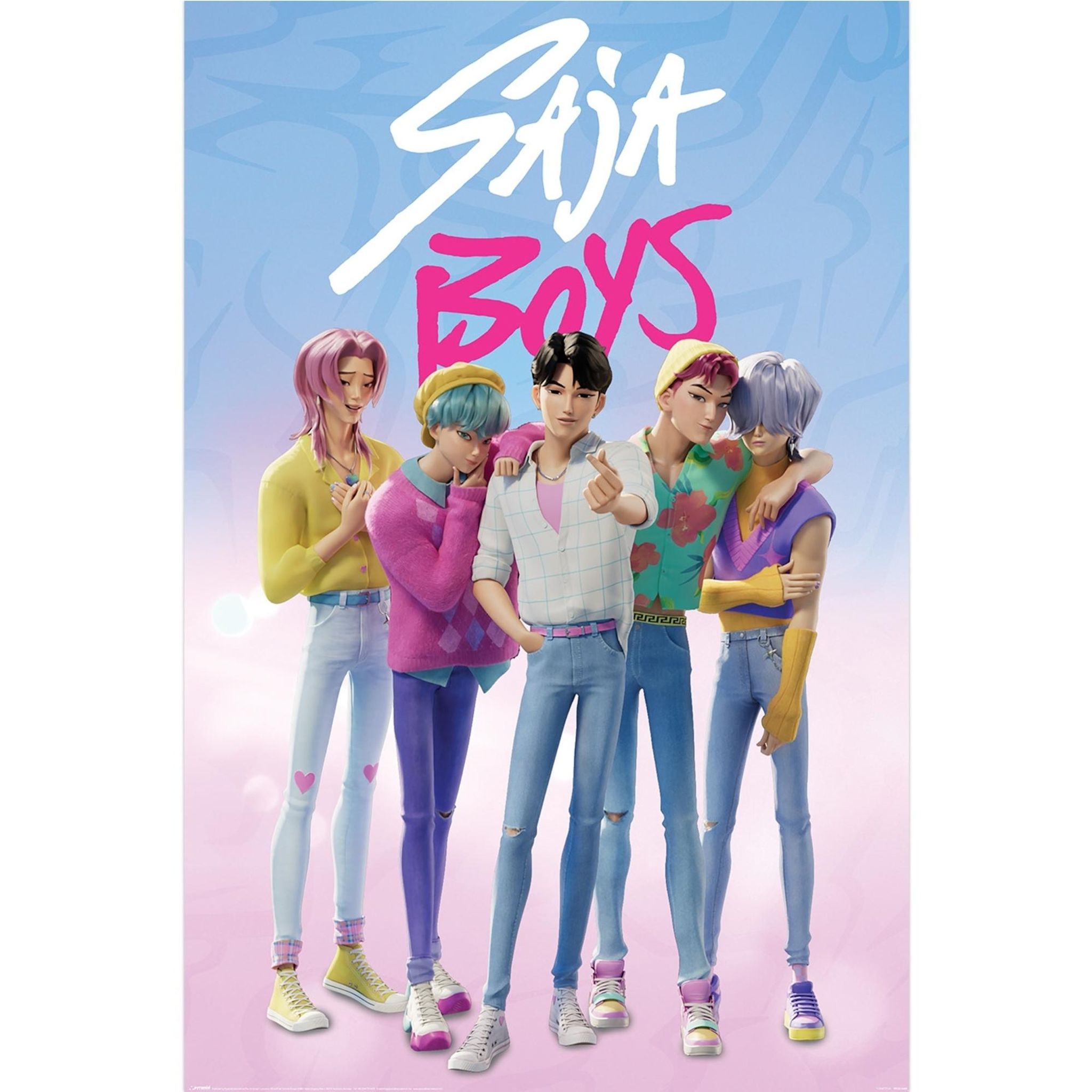 WTT Poster K-Pop Saja Boys Demon Hunters