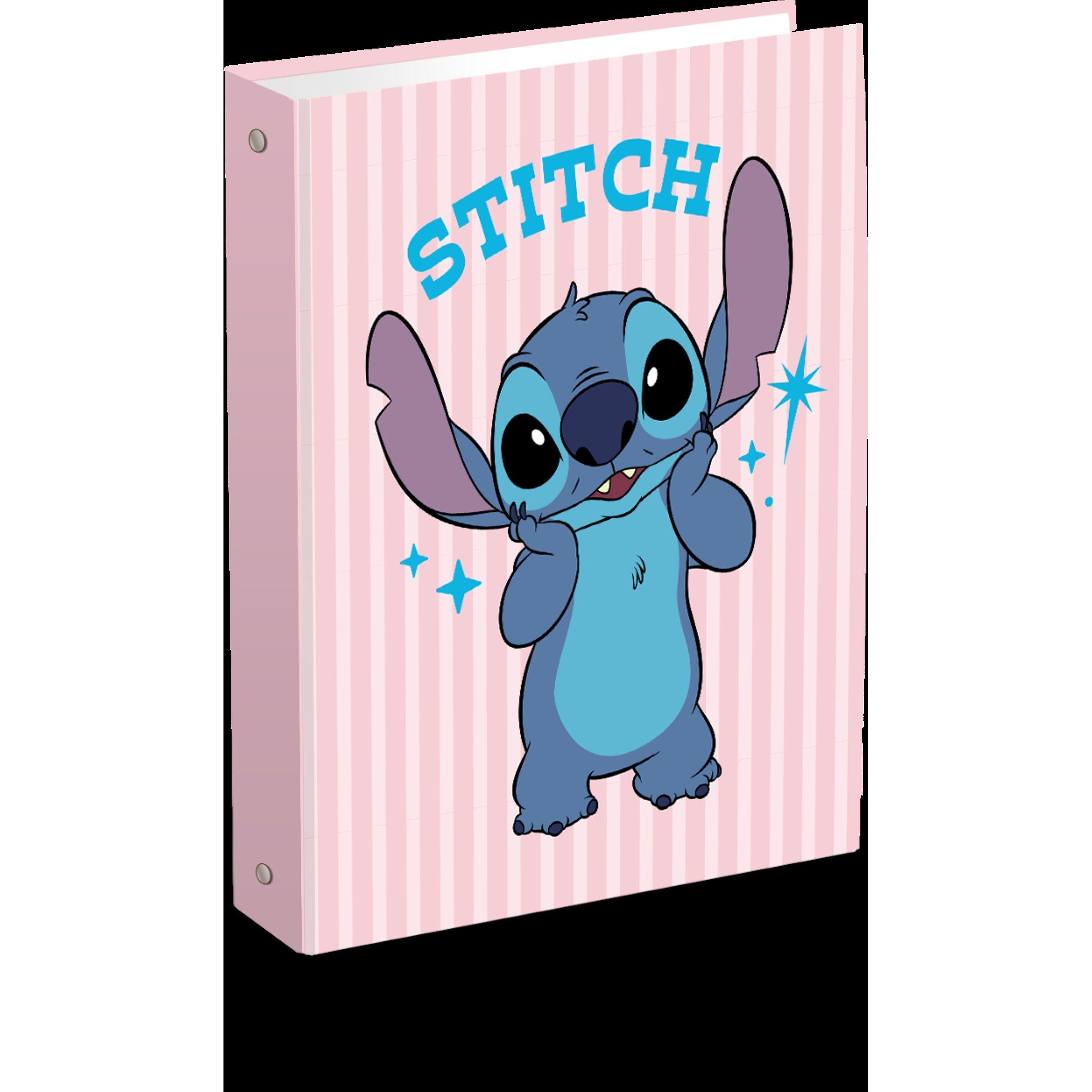 Classeur Stitch 4 anneaux dos 40mm