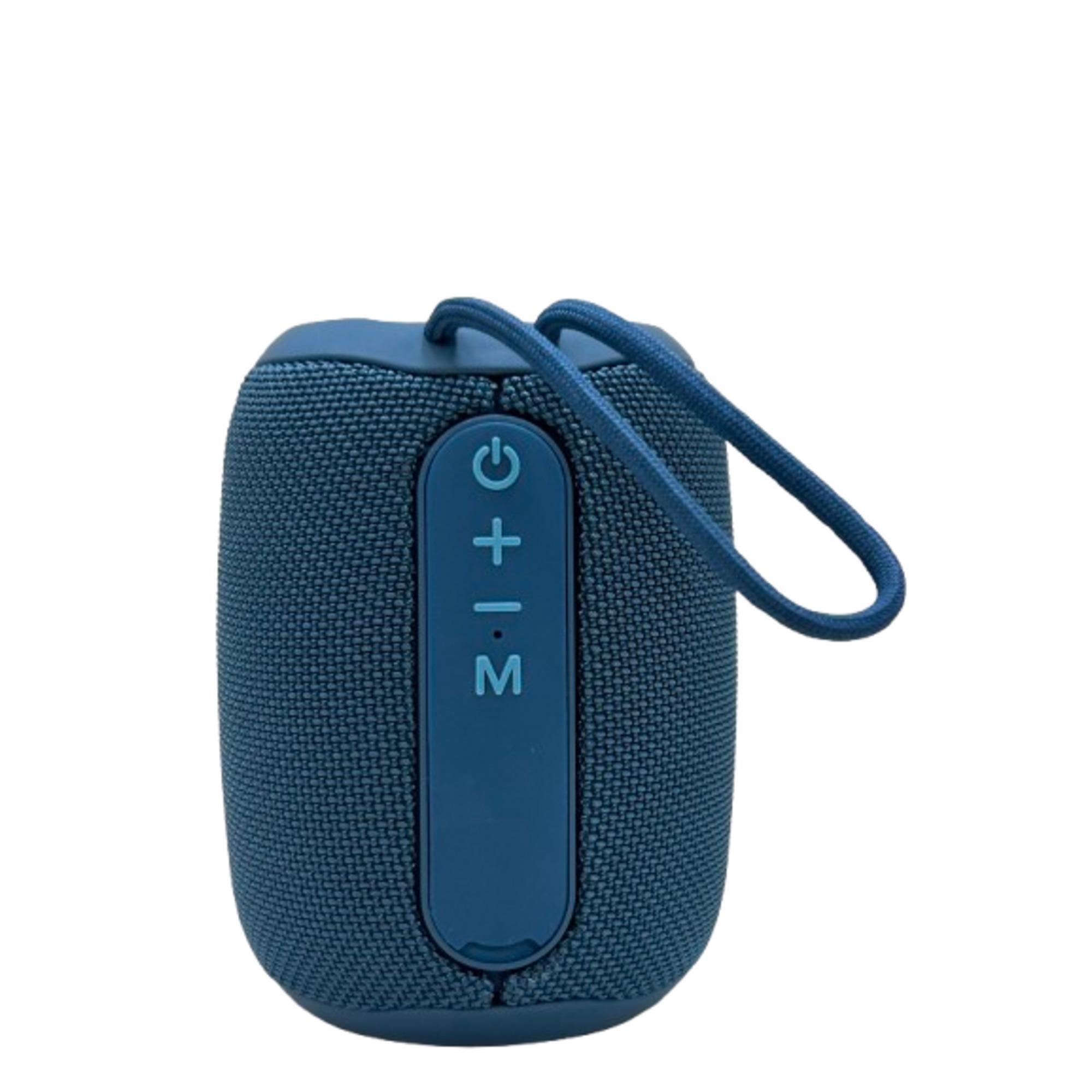 Voir la diapositive 2 : QILIVE Enceinte portable Q1608 Bluetooth Cylindrique - Bleu