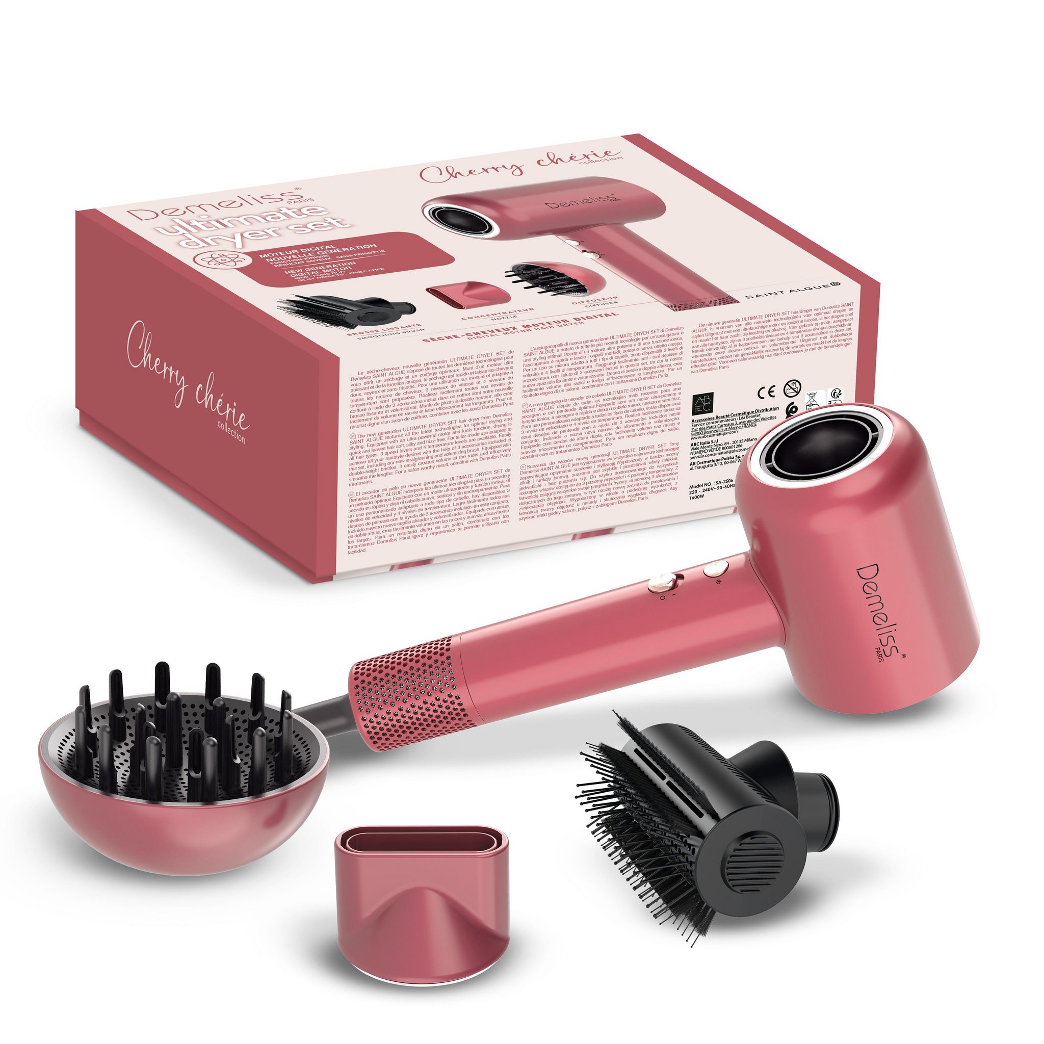 DEMELISS Sèche cheveux 21376 - Rose